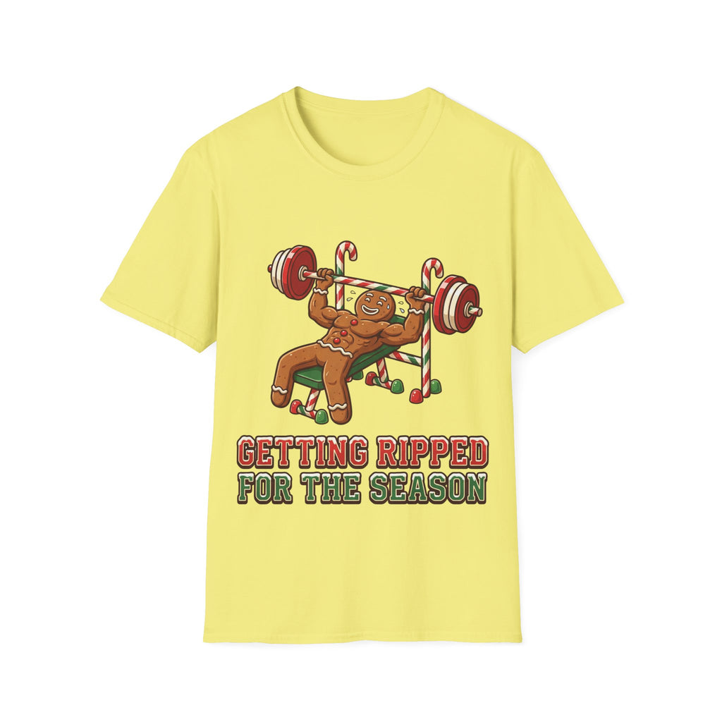 Christmas T-Shirt: Getting Ripped for the Season