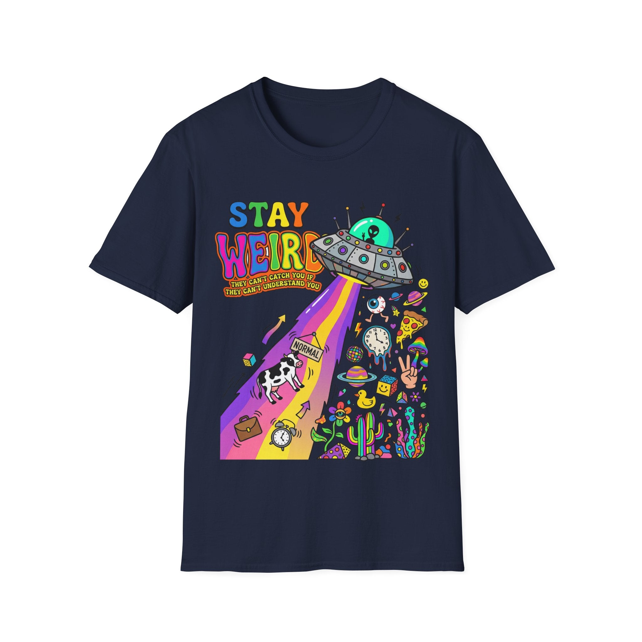 Stay Weird Tee - Trendy Urban Streetwear