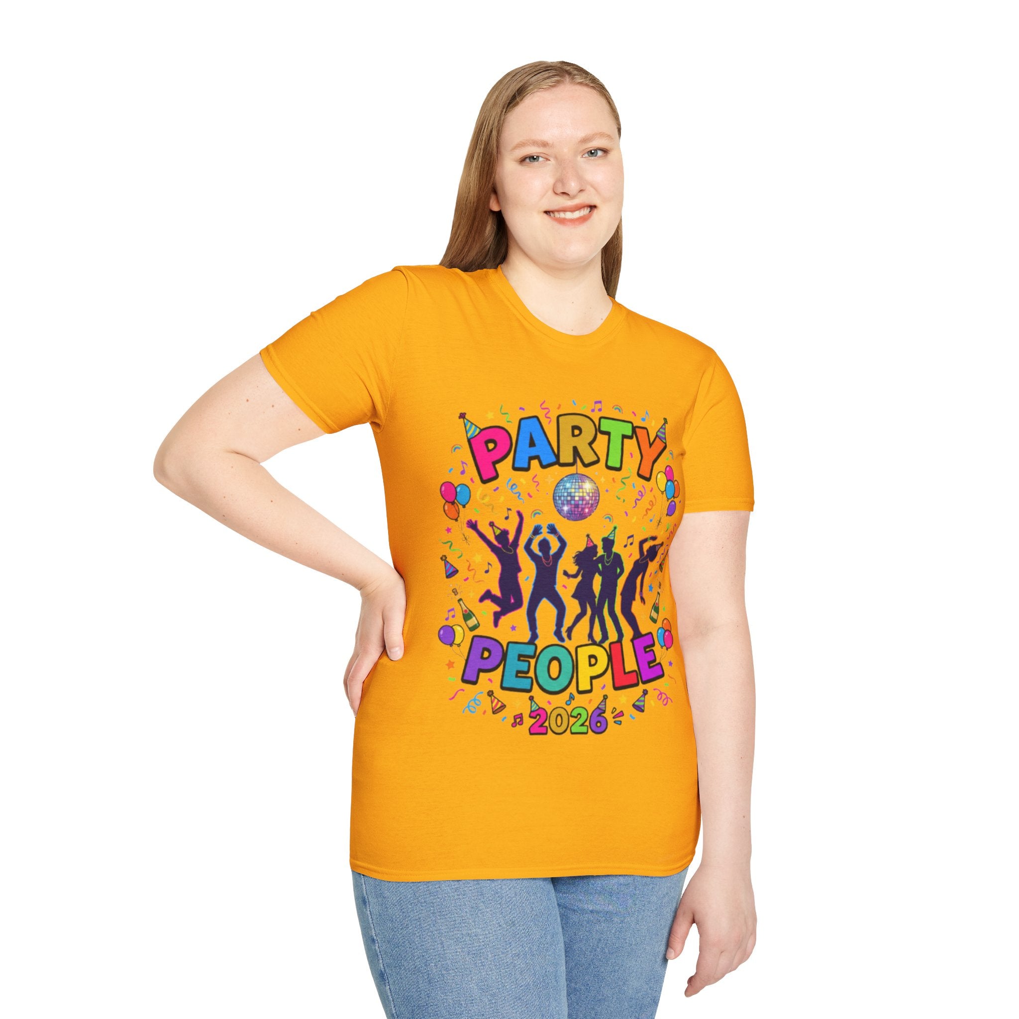 Party People 2026 Vibrant Streetwear Tee