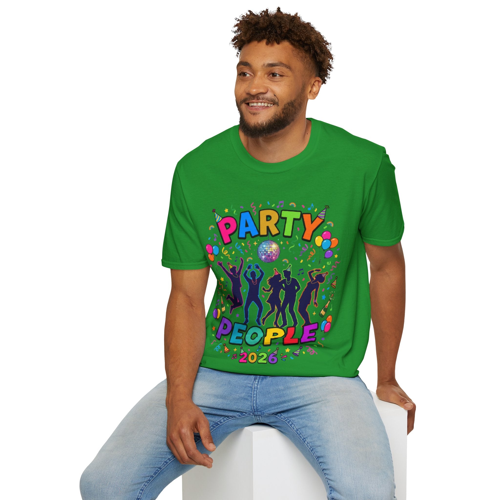 Party People 2026 Vibrant Streetwear Tee