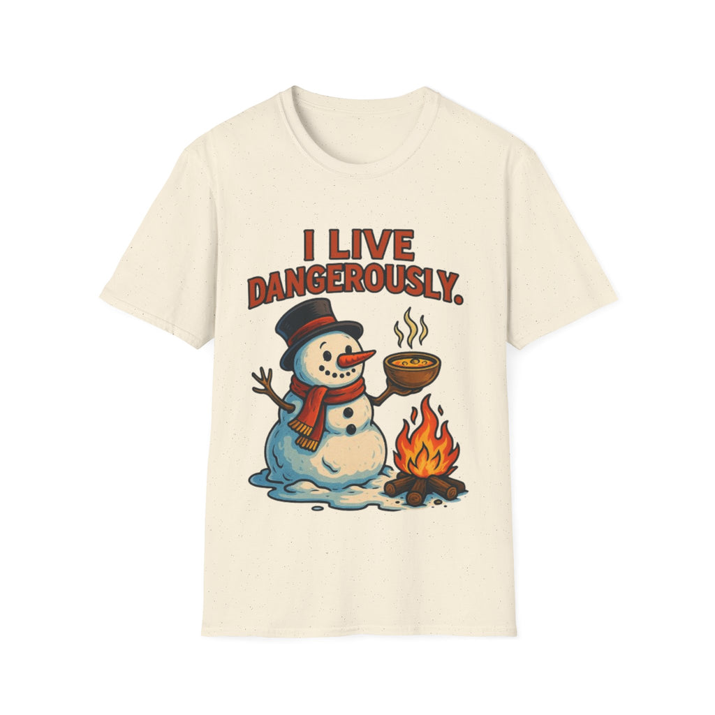Melting Snowman Tee | Funny & Cool Christmas T-shirt
