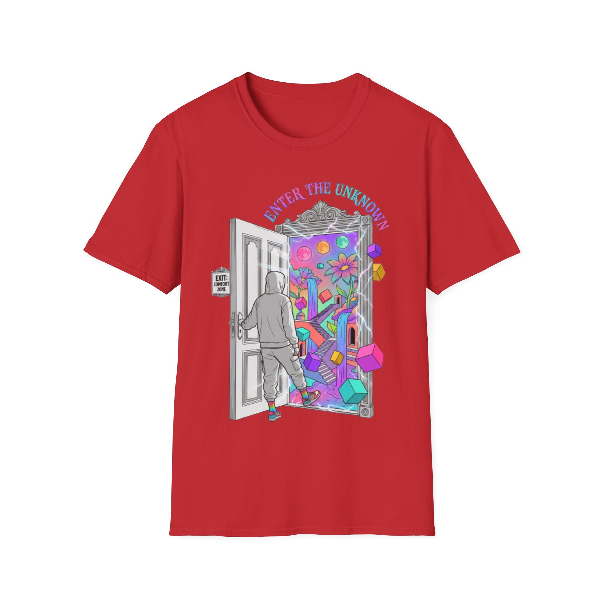 Trendy Streetwear 'Enter the Unknown' Tee