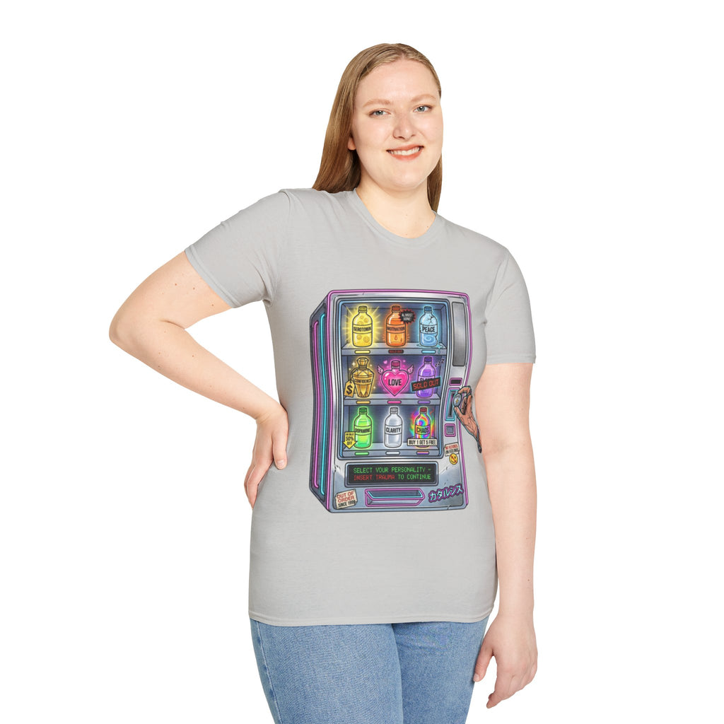 Urban Vending Machine T-Shirt - Trendy Streetwear