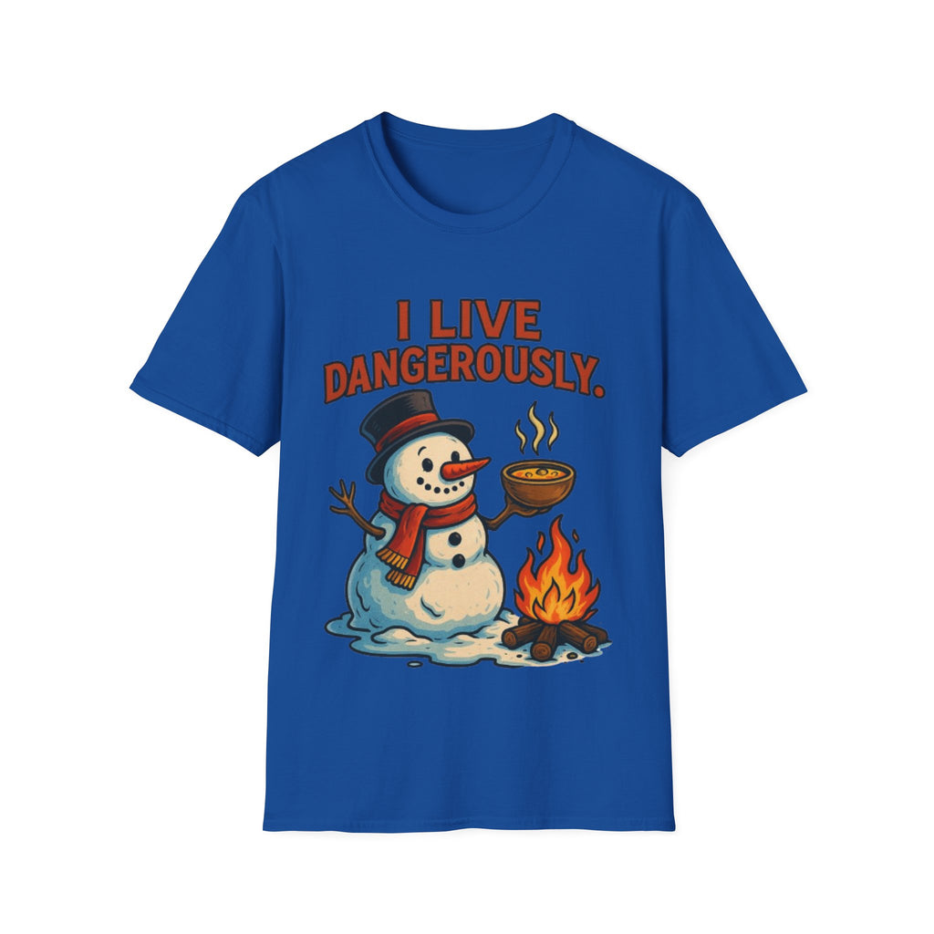 Melting Snowman Tee | Funny & Cool Christmas T-shirt