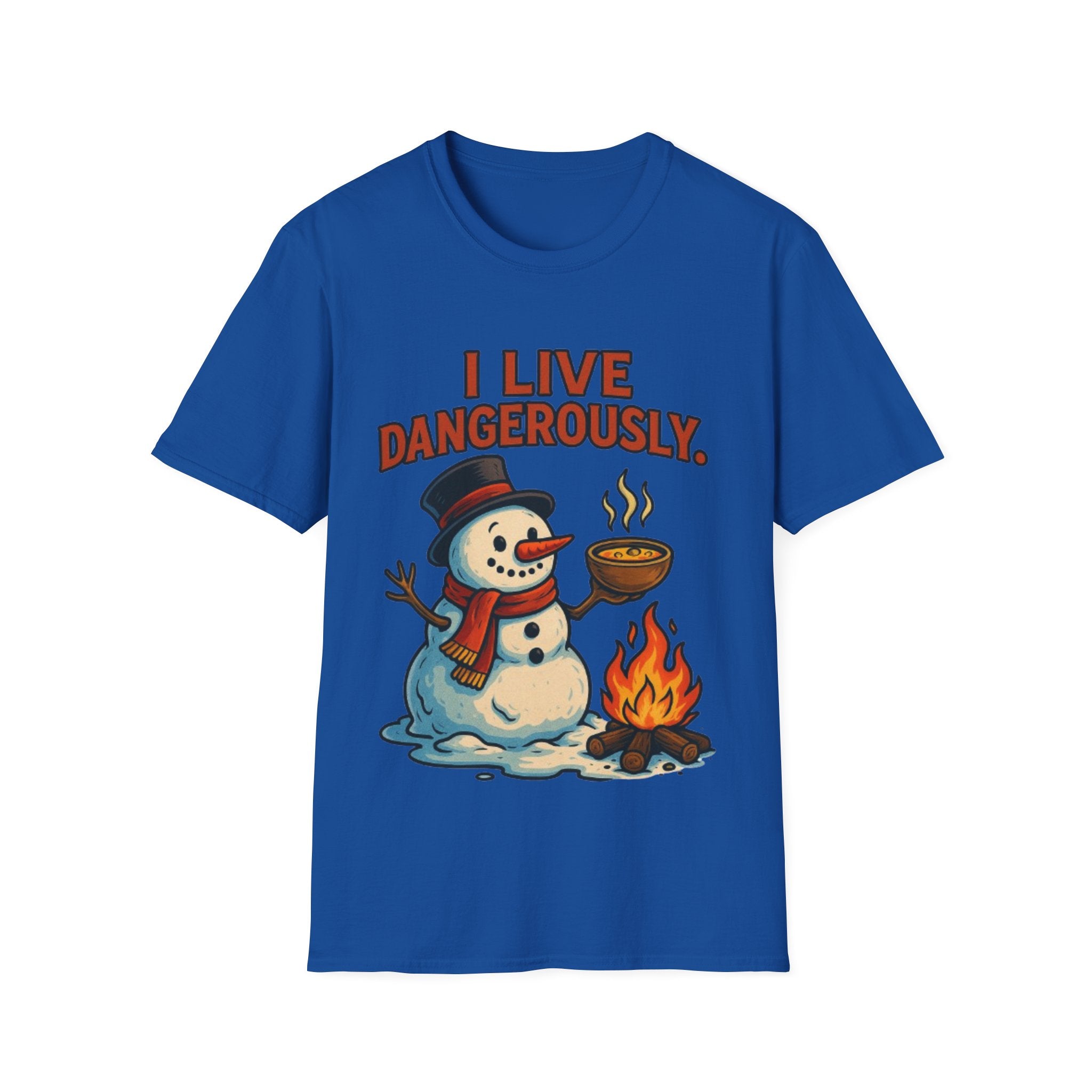 Melting Snowman Tee | Funny & Cool Christmas T-shirt