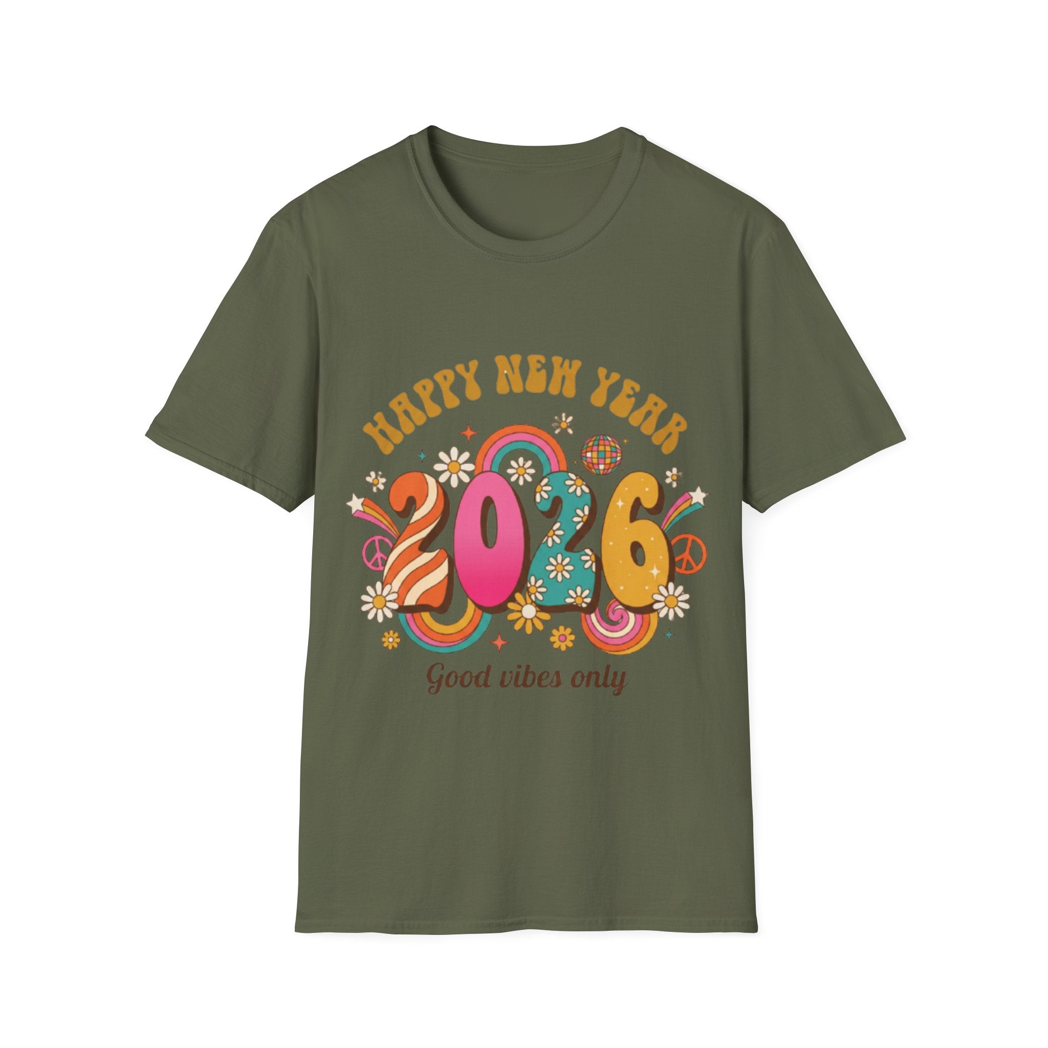 Trendy New Year 2026 Urban Streetwear Tee