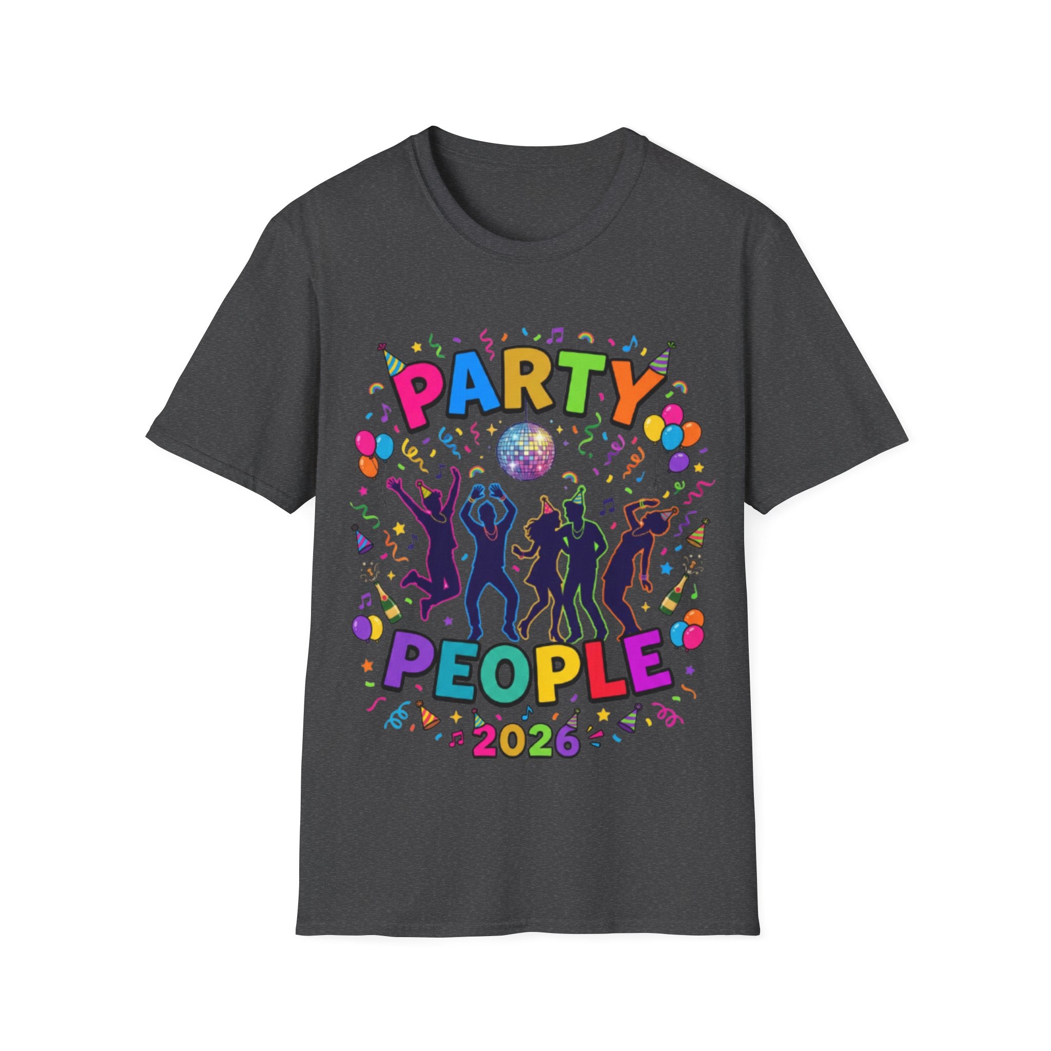 Party People 2026 Vibrant Streetwear Tee