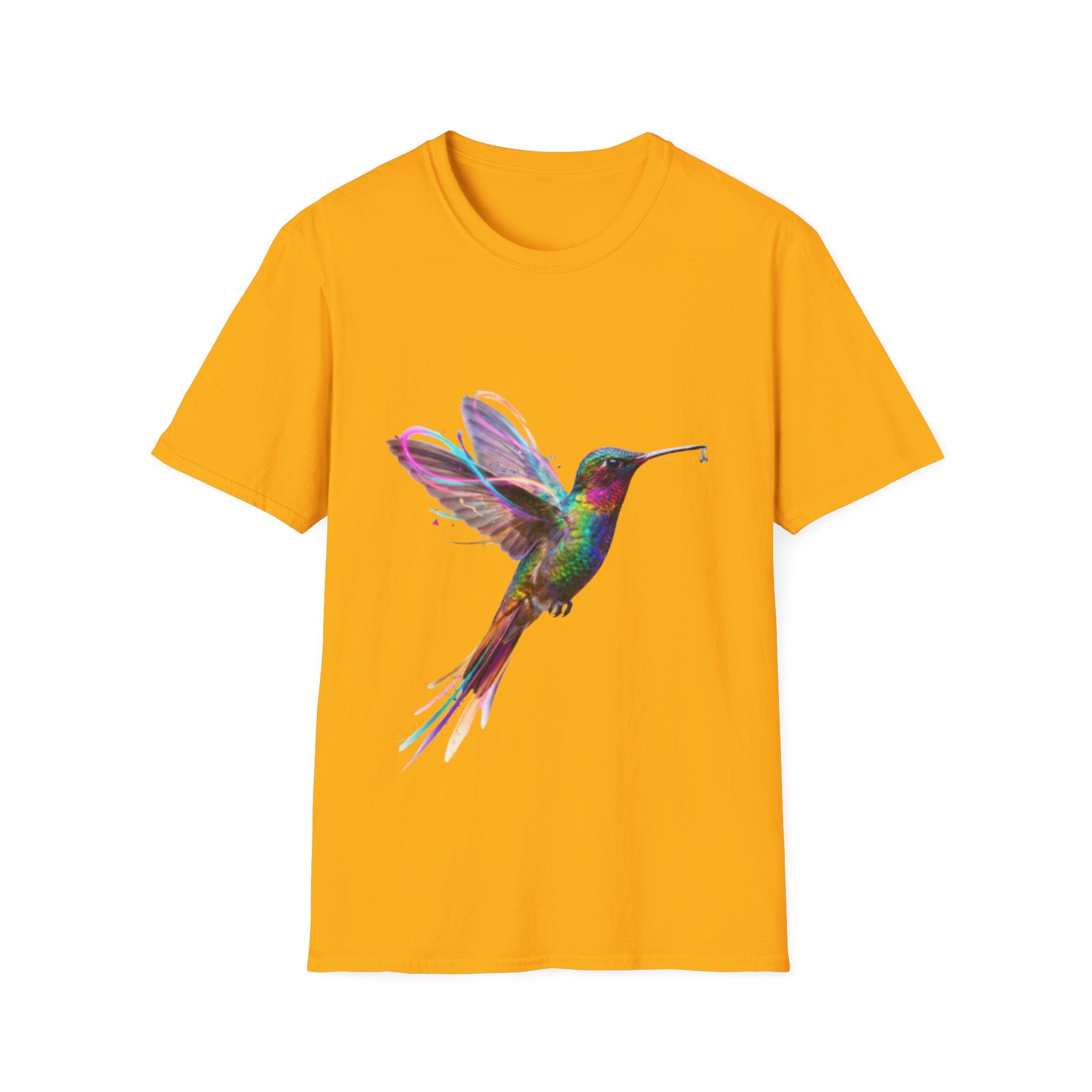 Vibrant Hummingbird Urban Streetwear Tee
