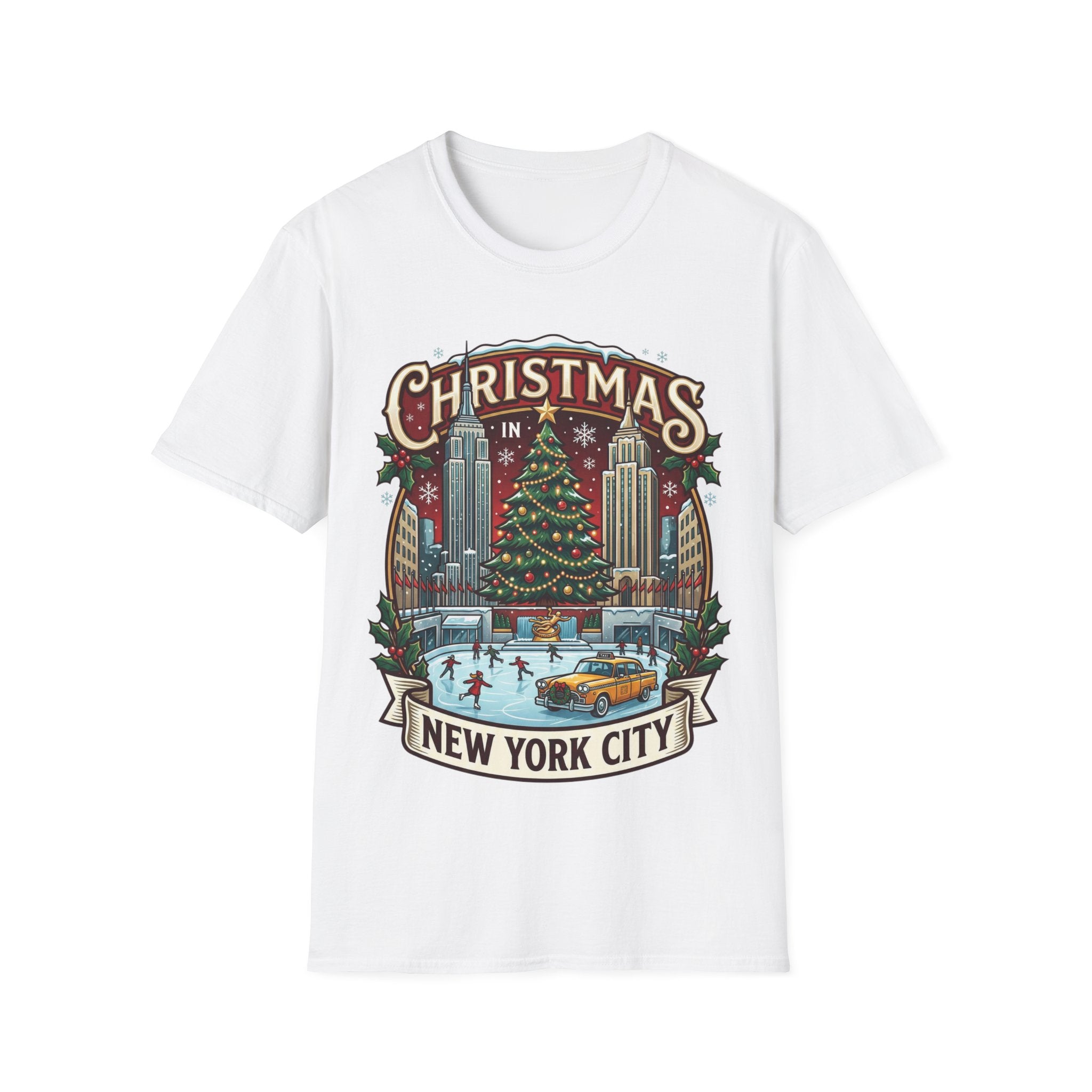 New York Christmas T-Shirt: Festive & Stylish