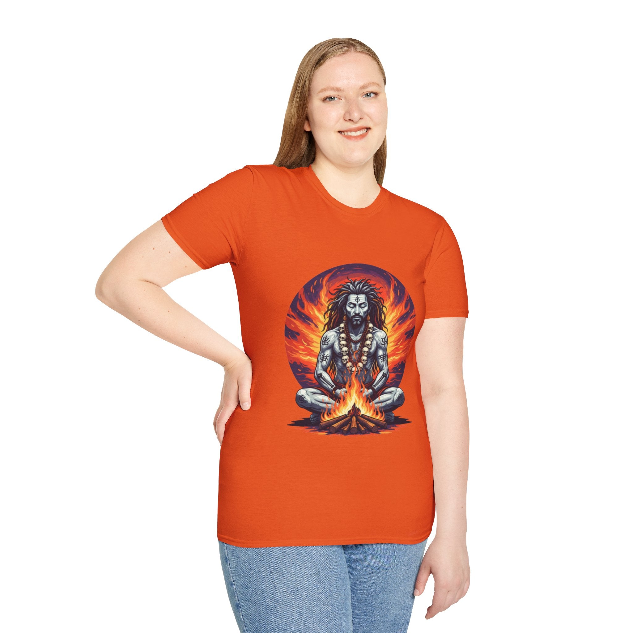 Authentic Aghori India T-Shirt: Bold Cultural Statement