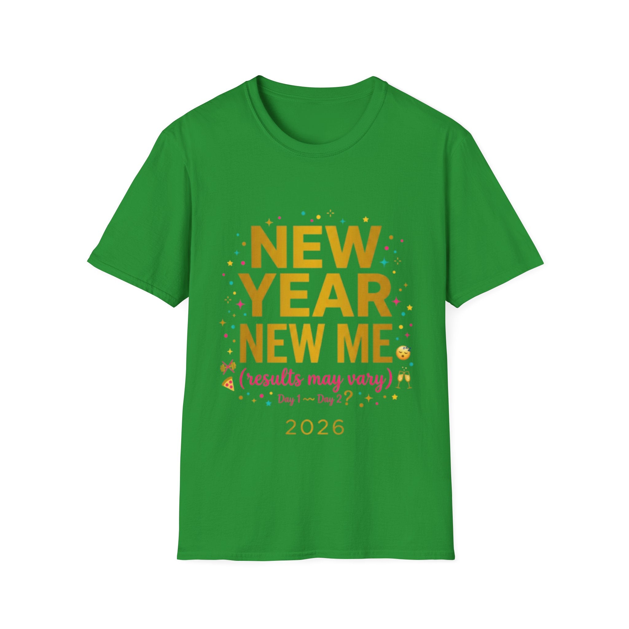 Trendy Urban New Year Tee: Bold Streetwear Style