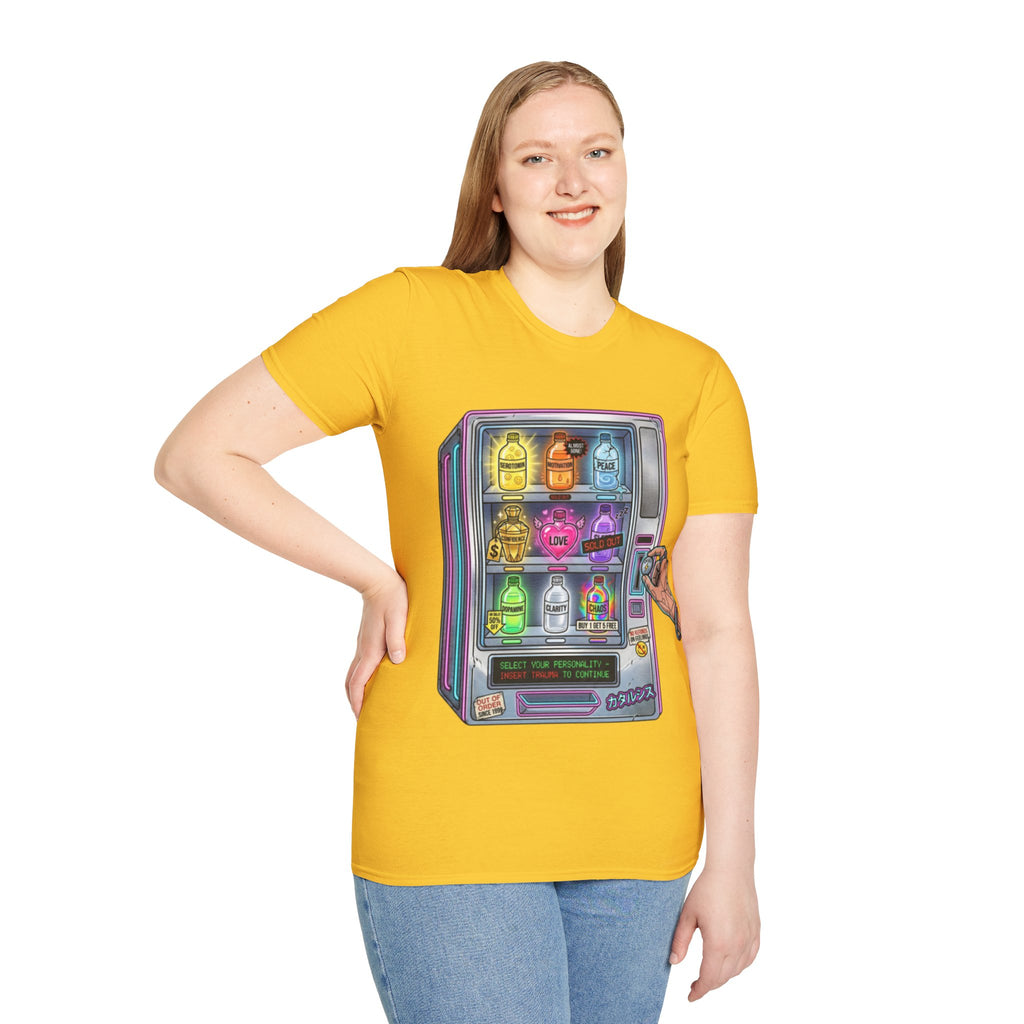 Urban Vending Machine T-Shirt - Trendy Streetwear