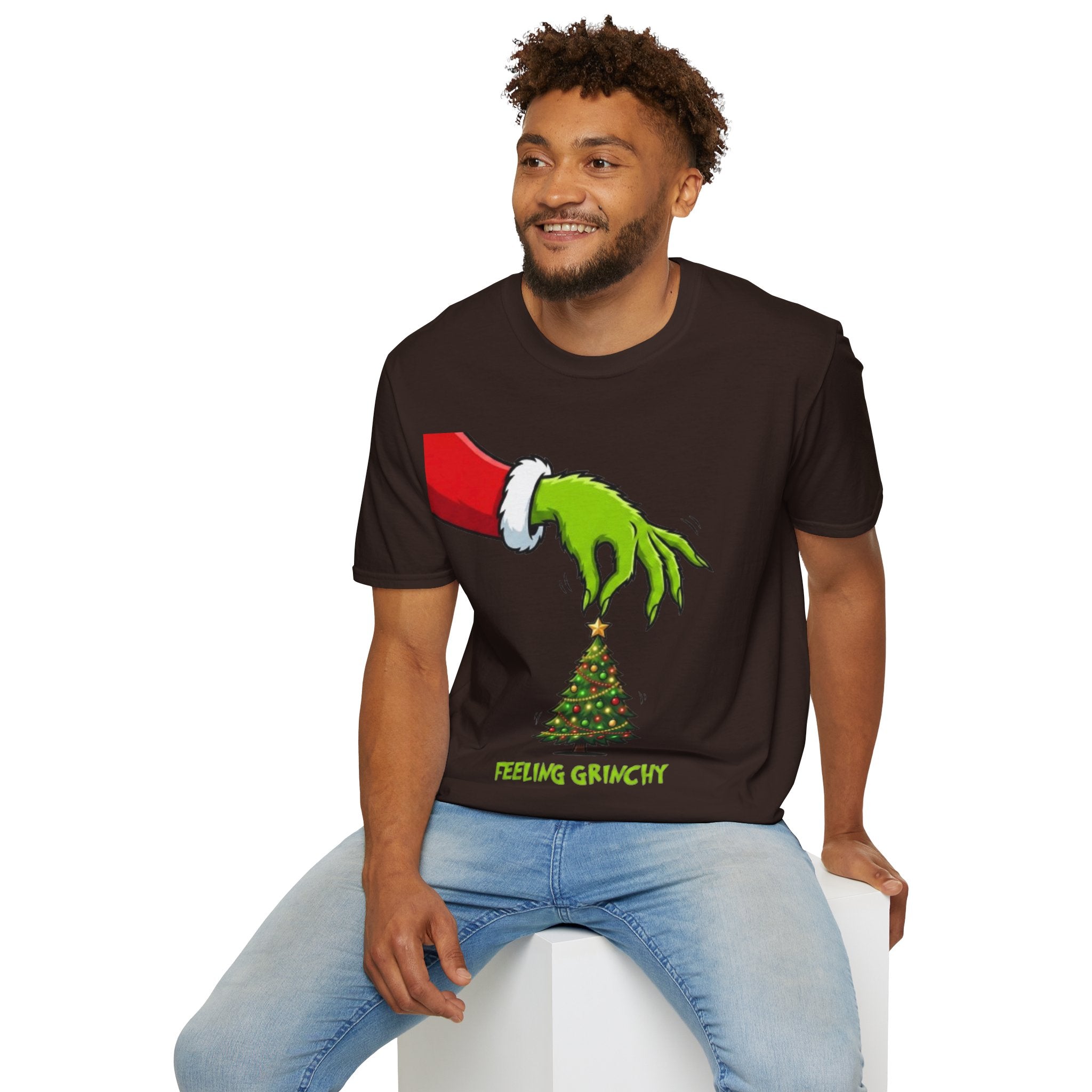 Feeling Grinchy T-shirt | Funny Grinch Christmas T-shirt