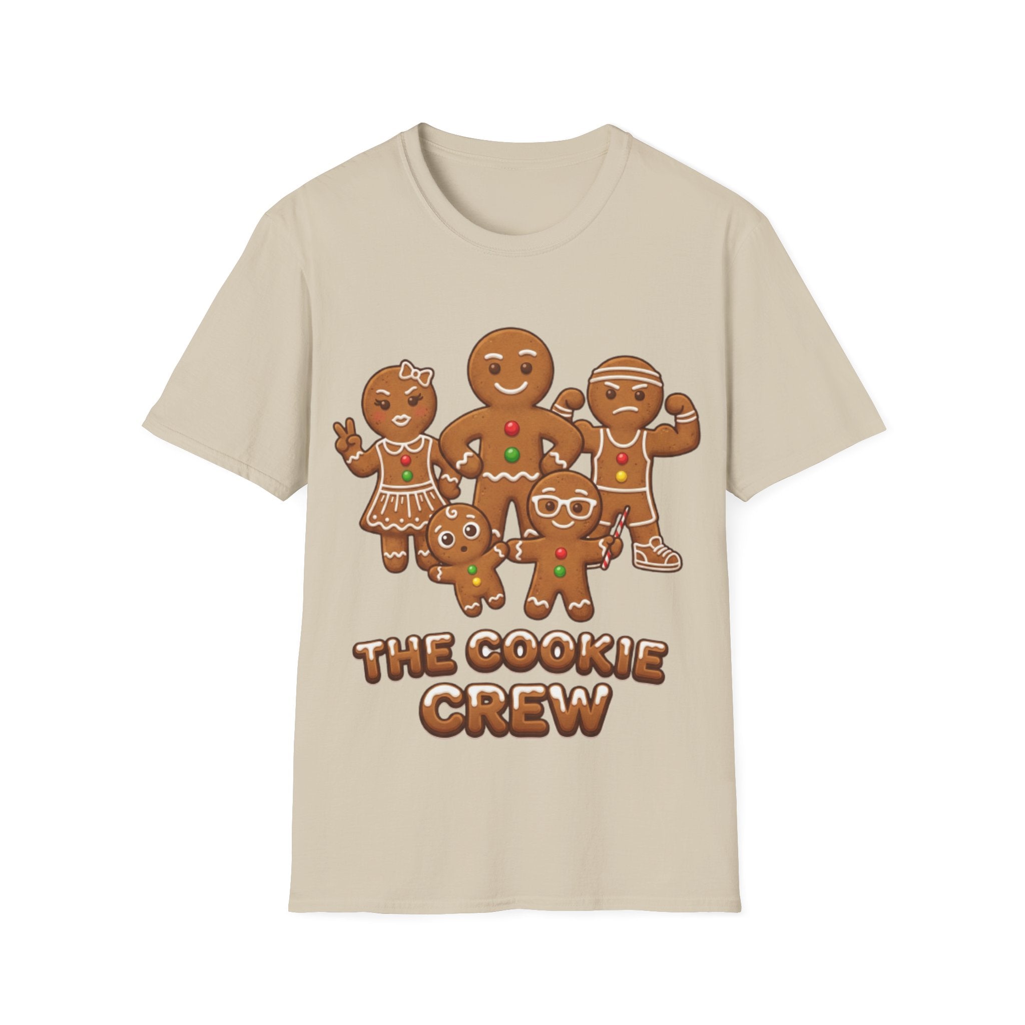 Trendy Cookie Crew Graphic Tee for Urban Style