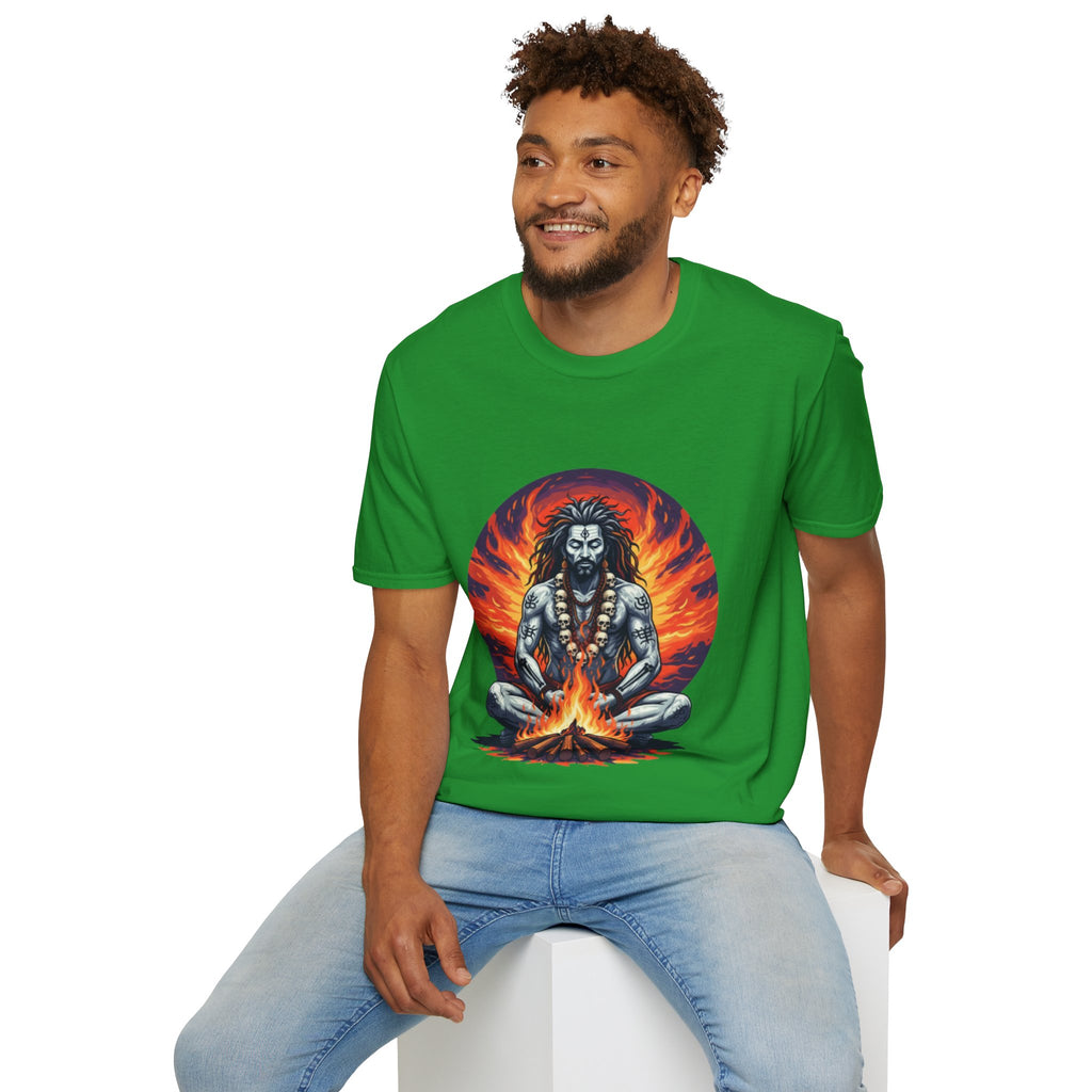Authentic Aghori India T-Shirt: Bold Cultural Statement
