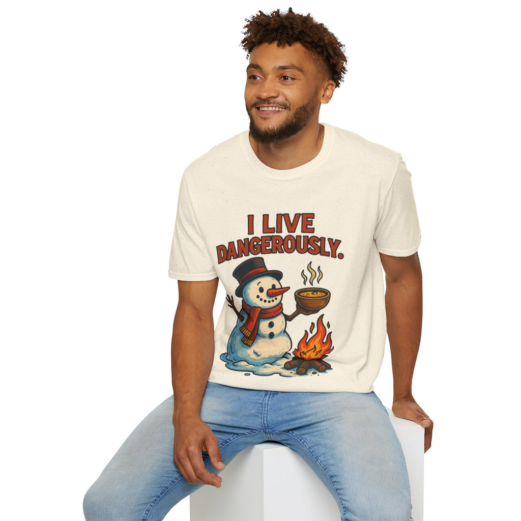 Melting Snowman Tee | Funny & Cool Christmas T-shirt