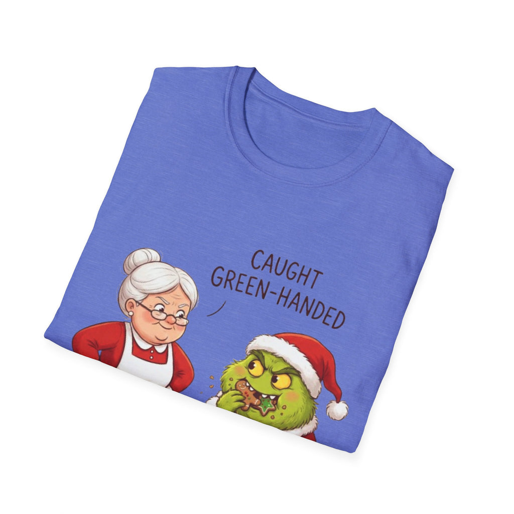 Grinch Cookie Thief T-shirt | Funny Holiday Baking Tee