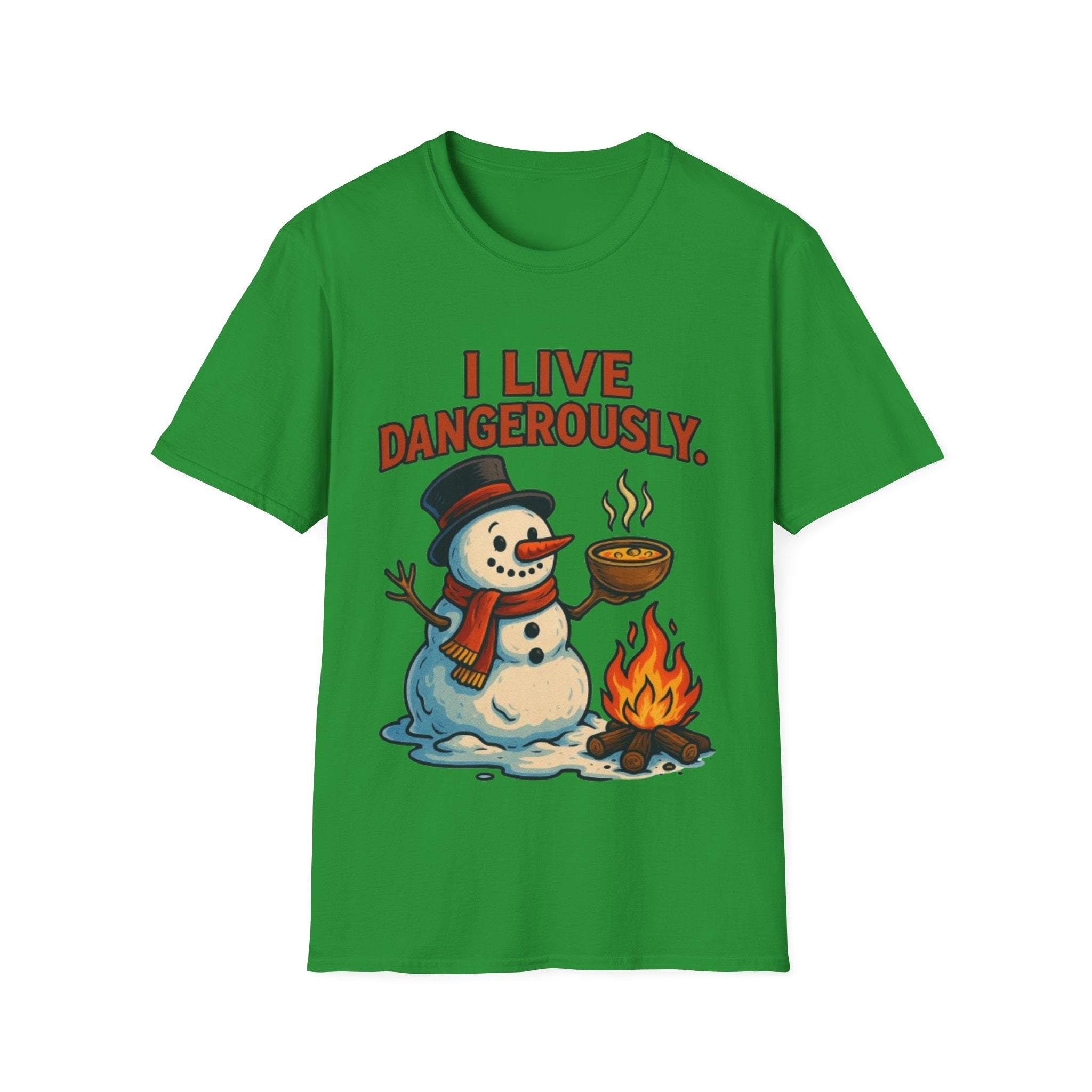 Melting Snowman Tee | Funny & Cool Christmas T-shirt