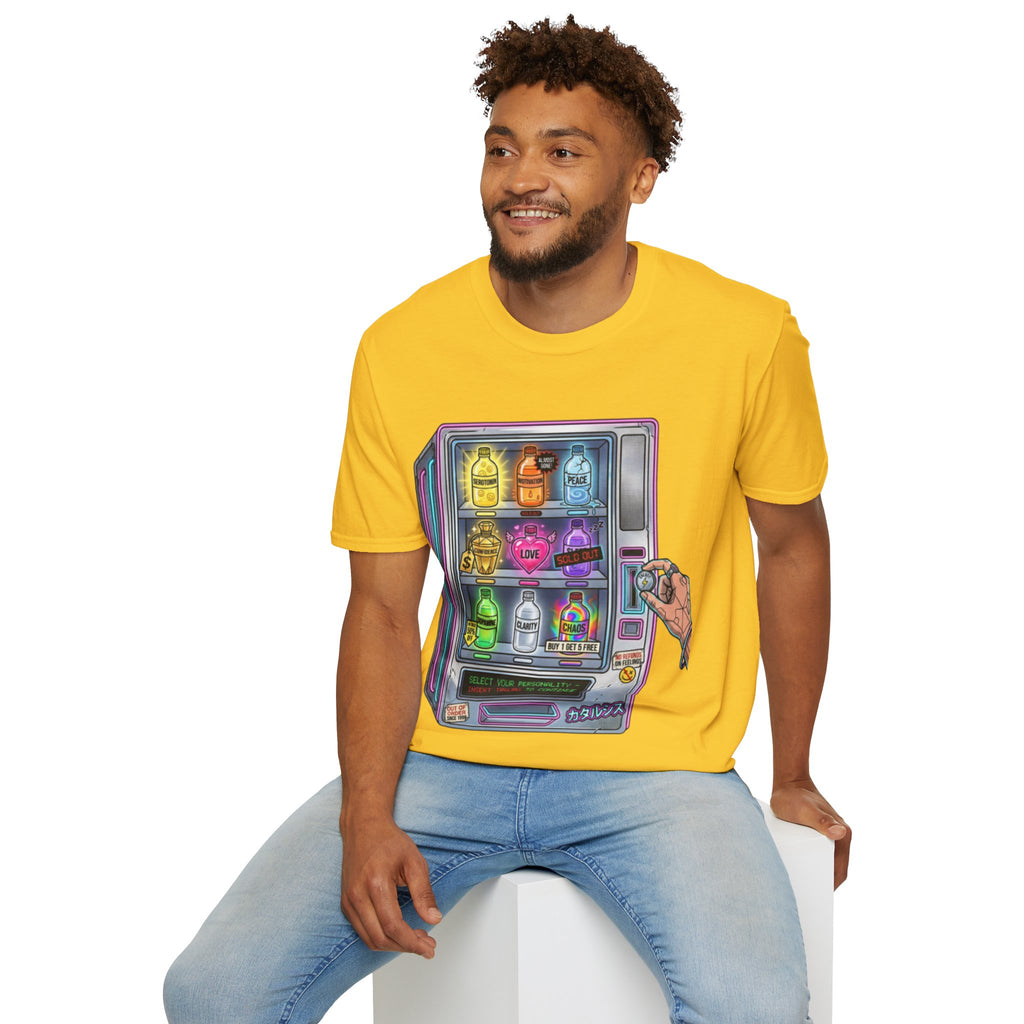 Urban Vending Machine T-Shirt - Trendy Streetwear