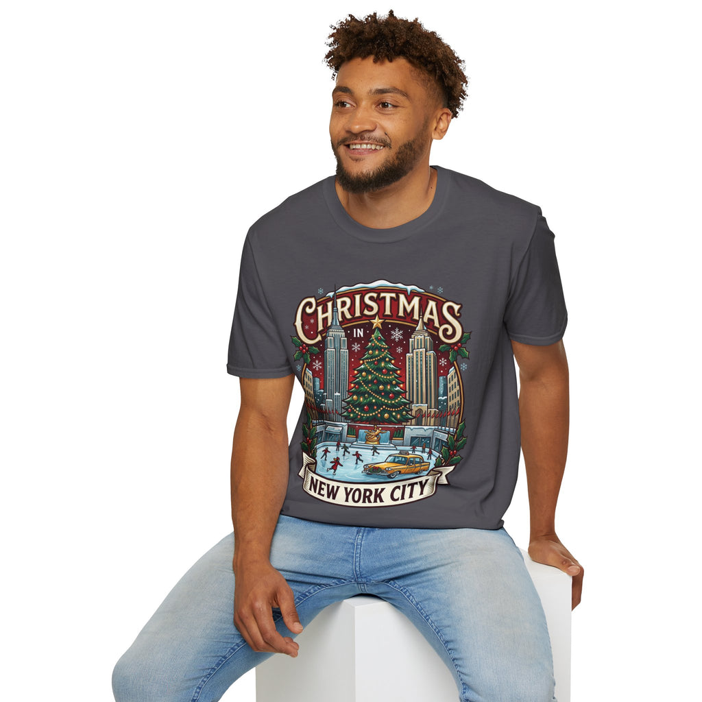 New York Christmas T-Shirt: Festive & Stylish
