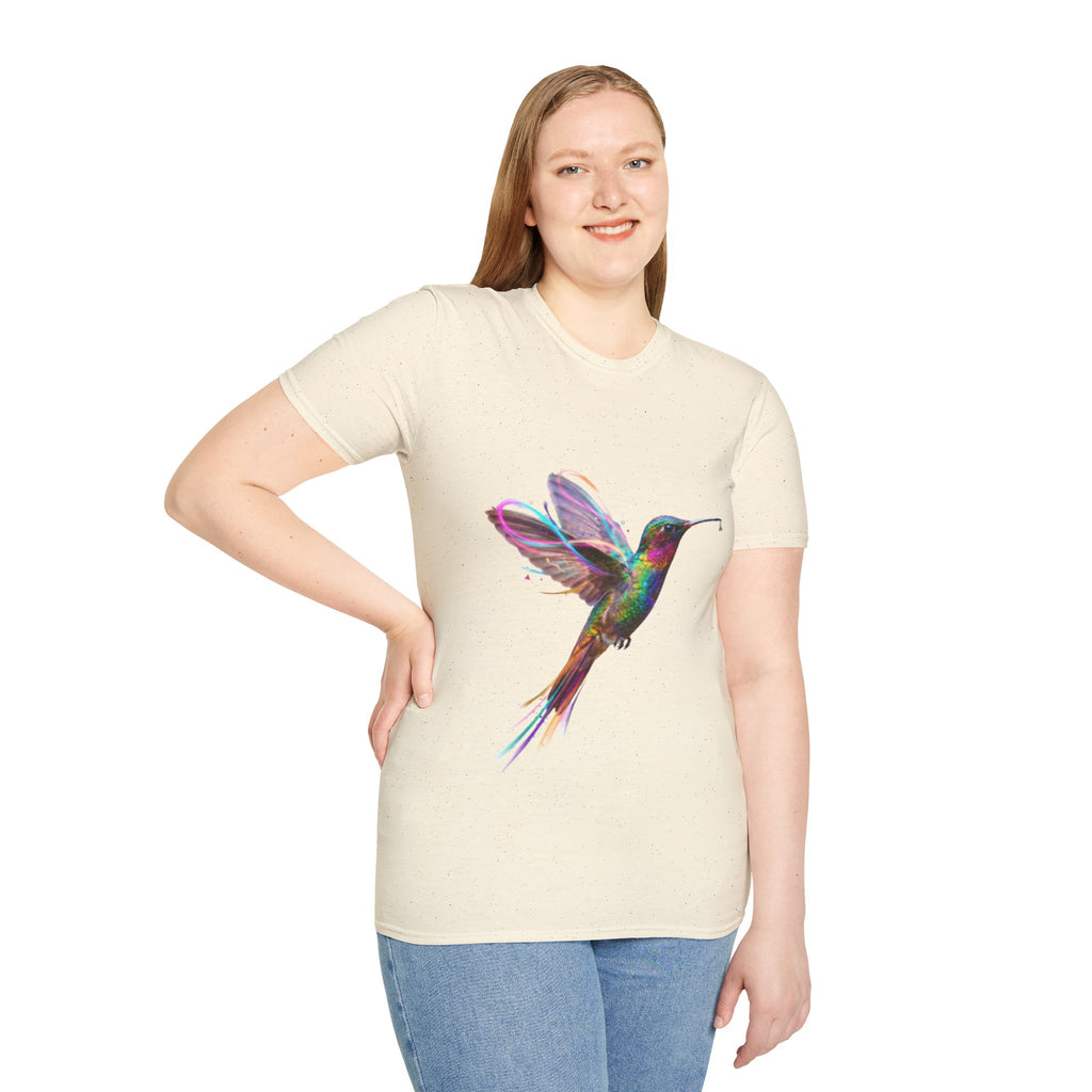Vibrant Hummingbird Urban Streetwear Tee