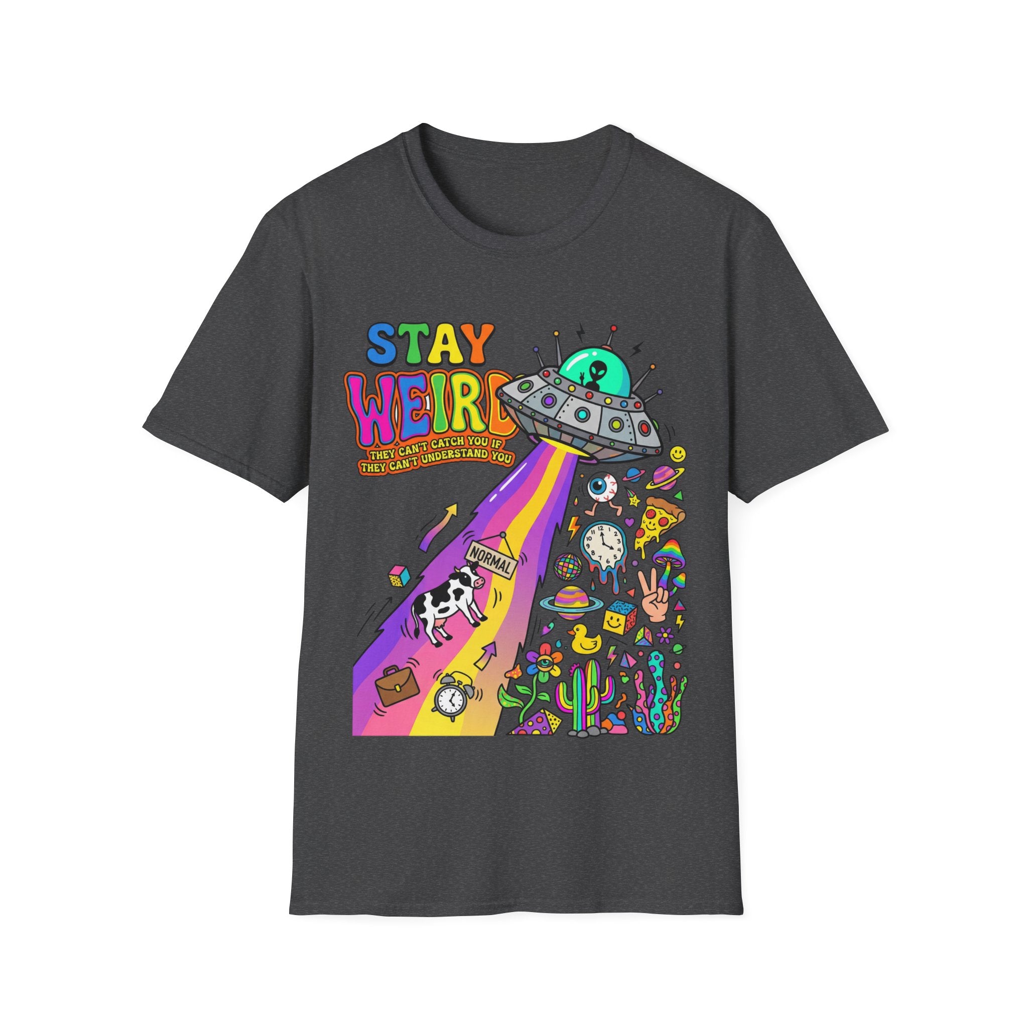 Stay Weird Tee - Trendy Urban Streetwear