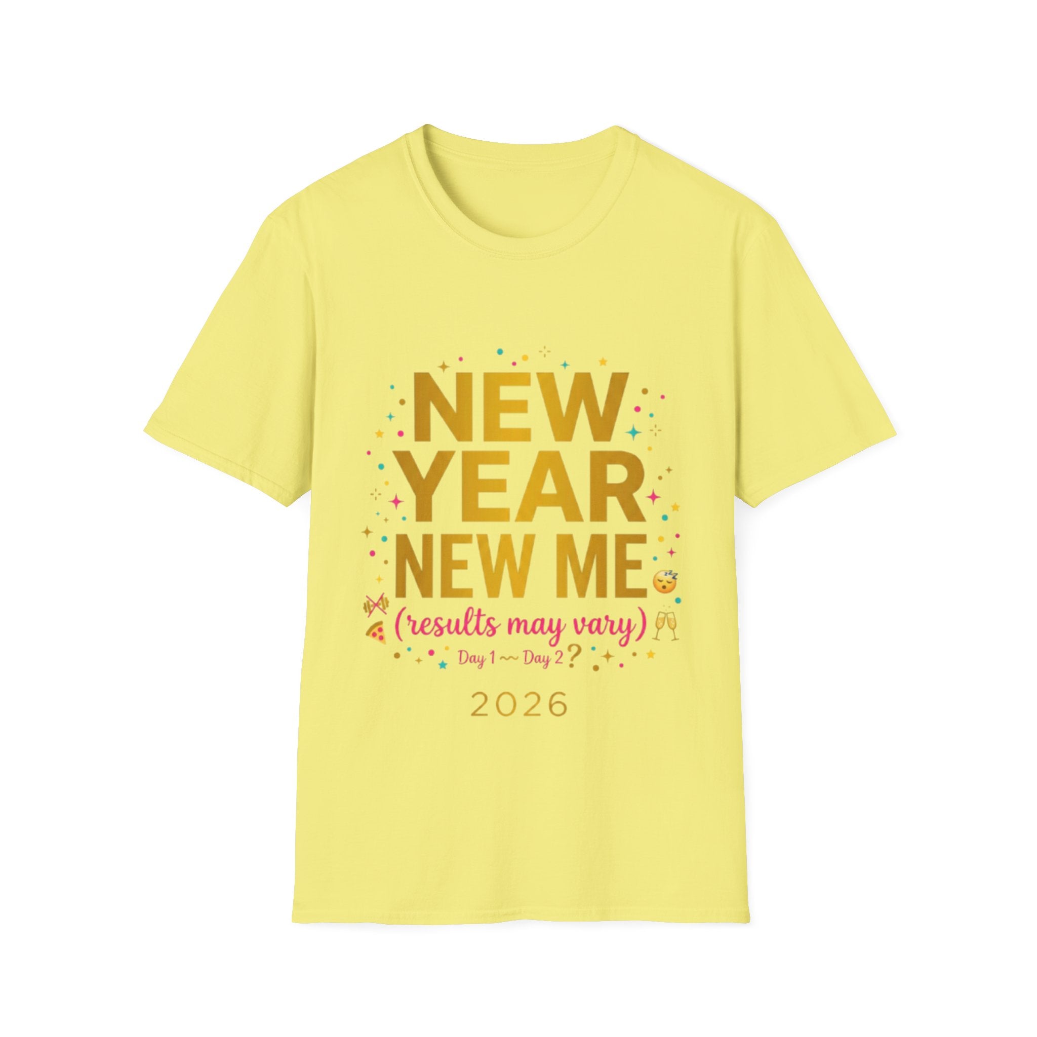 Trendy Urban New Year Tee: Bold Streetwear Style