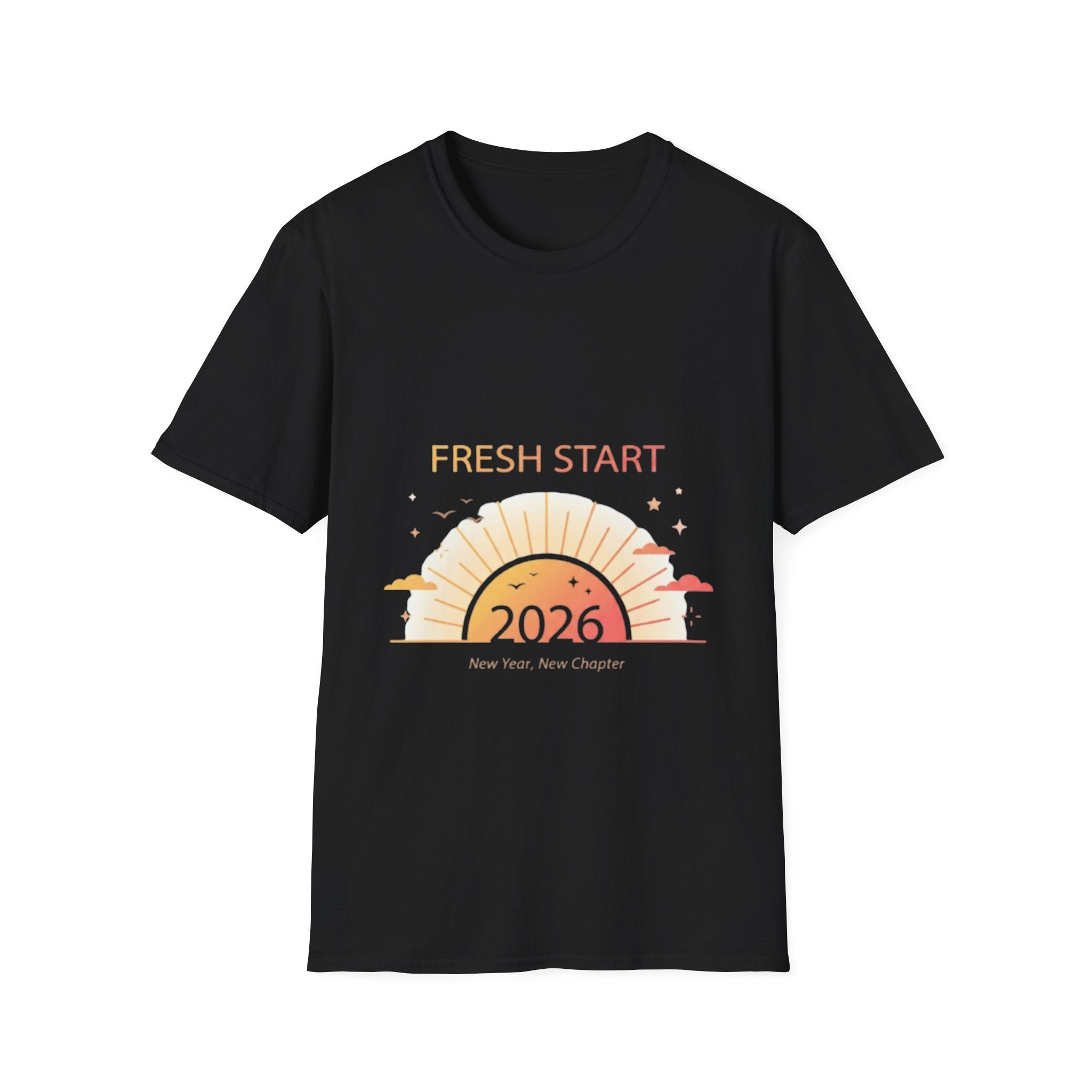Trendy 2026 Fresh Start Sunrise Unisex Tee