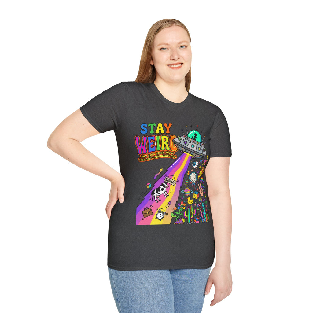 Stay Weird Tee - Trendy Urban Streetwear