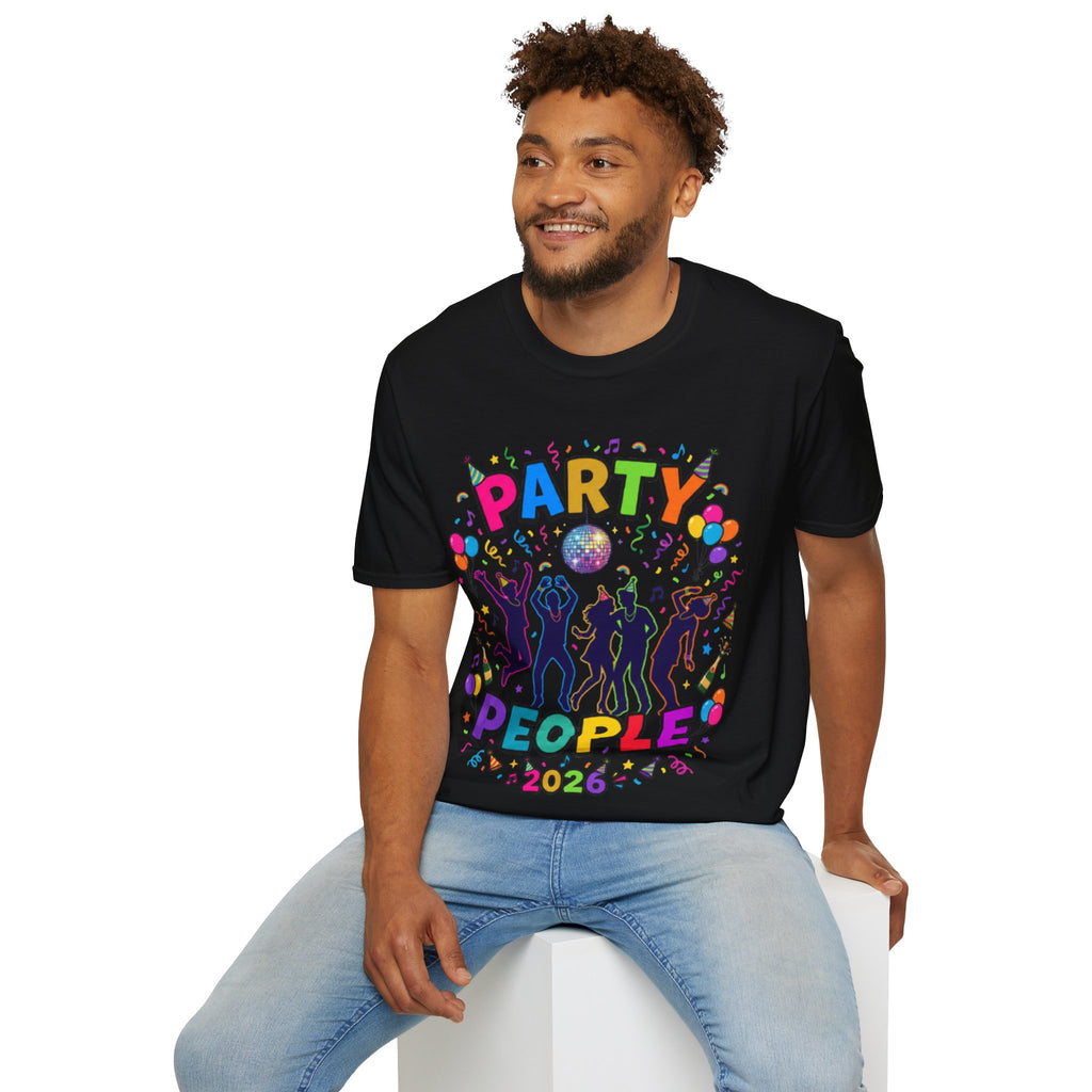 Party People 2026 Vibrant Streetwear Tee
