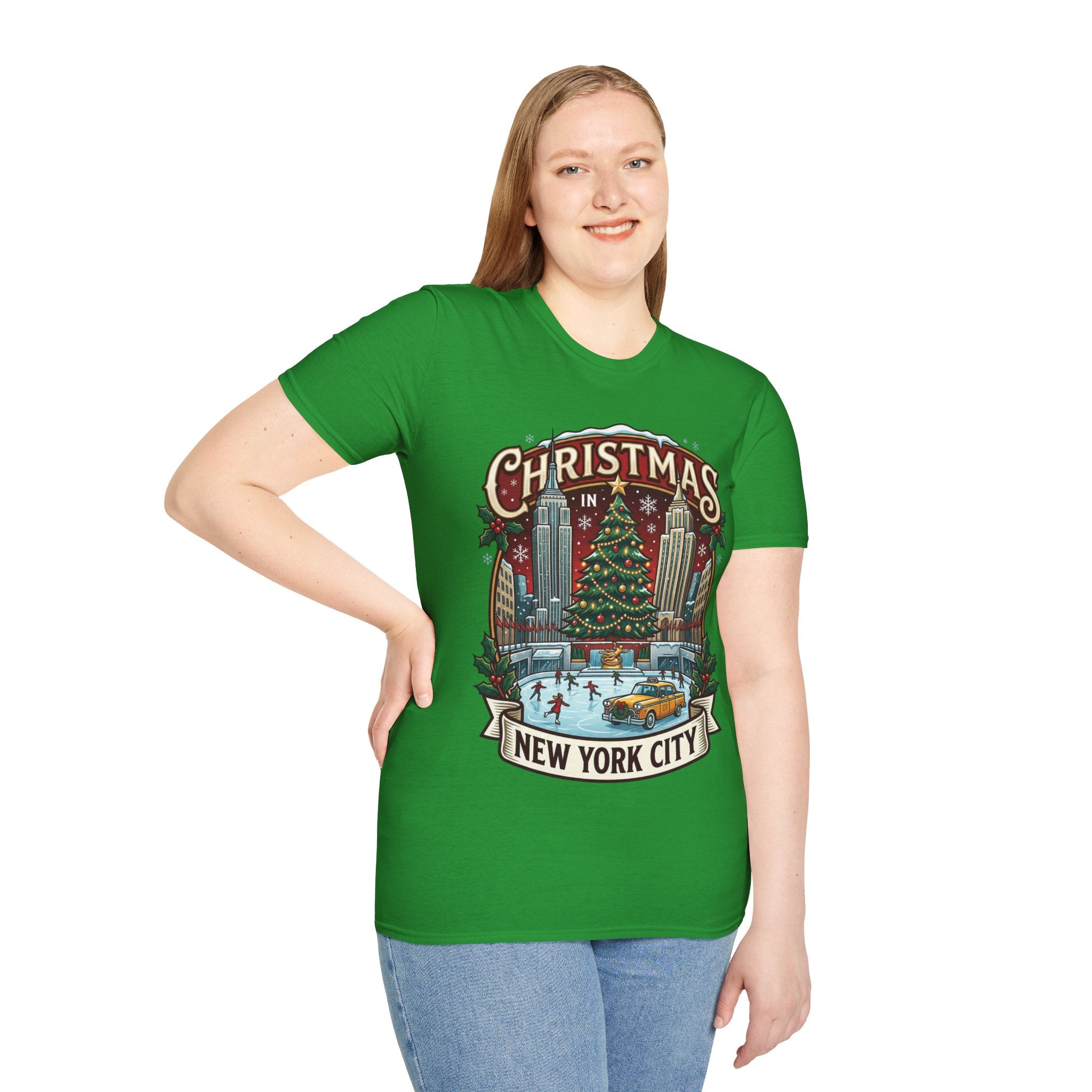 New York Christmas T-Shirt: Festive & Stylish