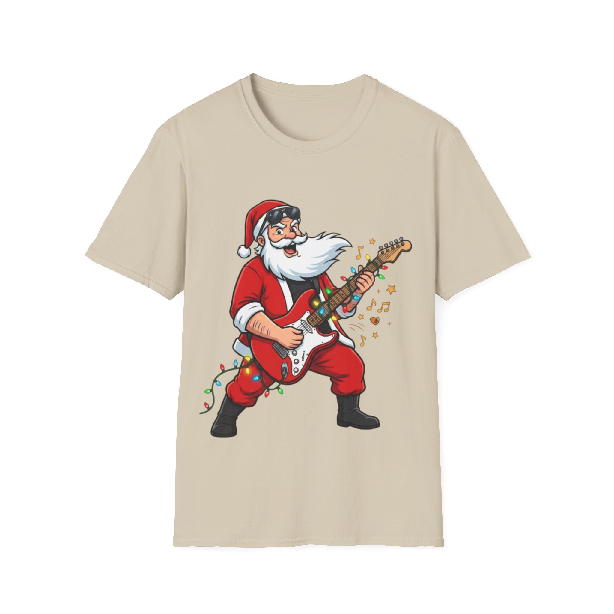 Rockin' Santa Tee - Trendy Urban Streetwear Vibe