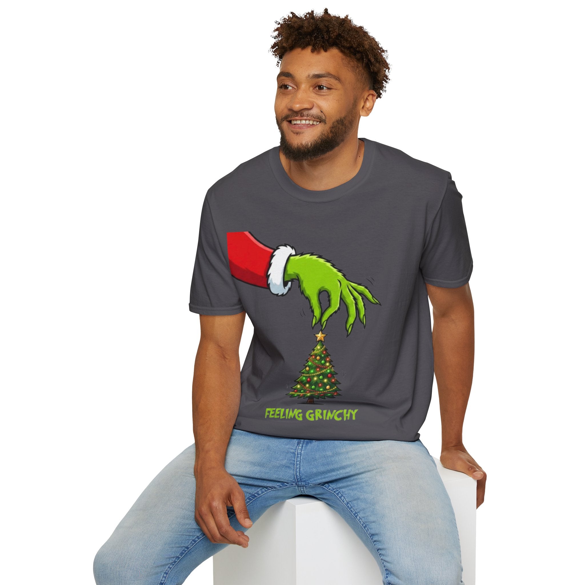 Feeling Grinchy T-shirt | Funny Grinch Christmas T-shirt