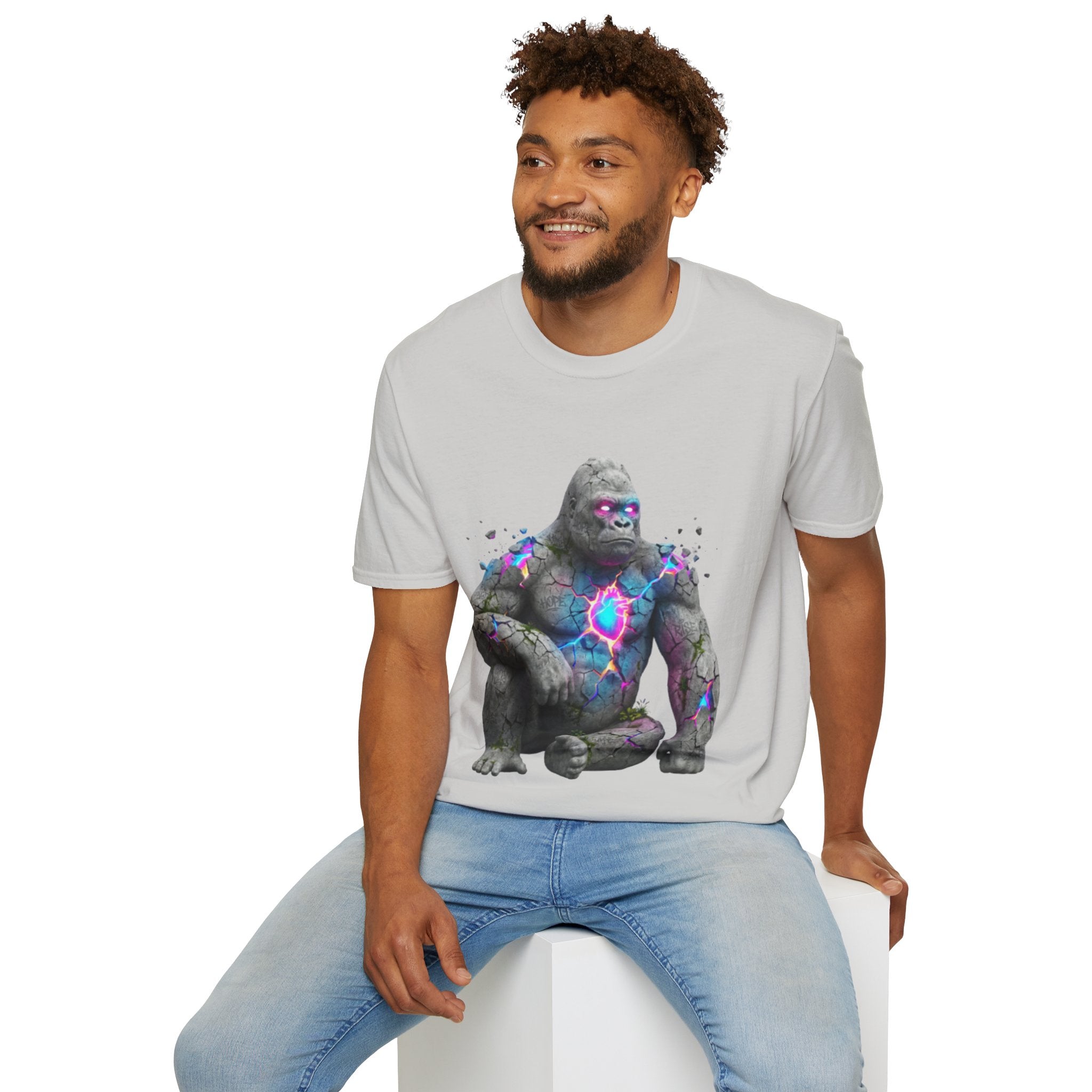 Urban Stone Gorilla Graphic Tee - Trendy Streetwear