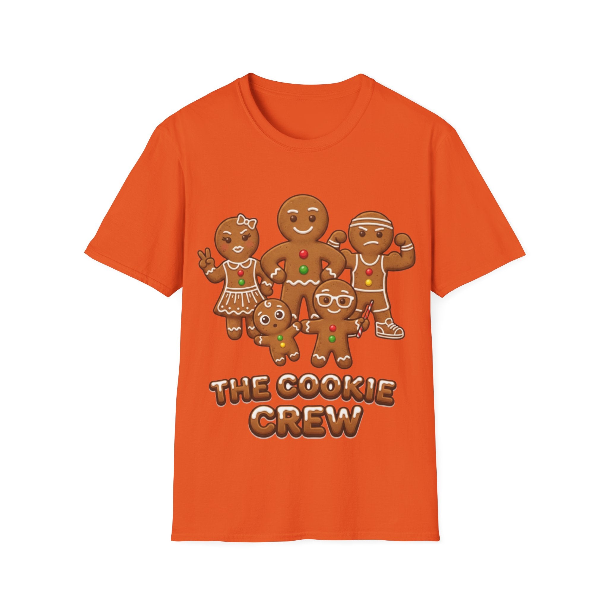 Trendy Cookie Crew Graphic Tee for Urban Style
