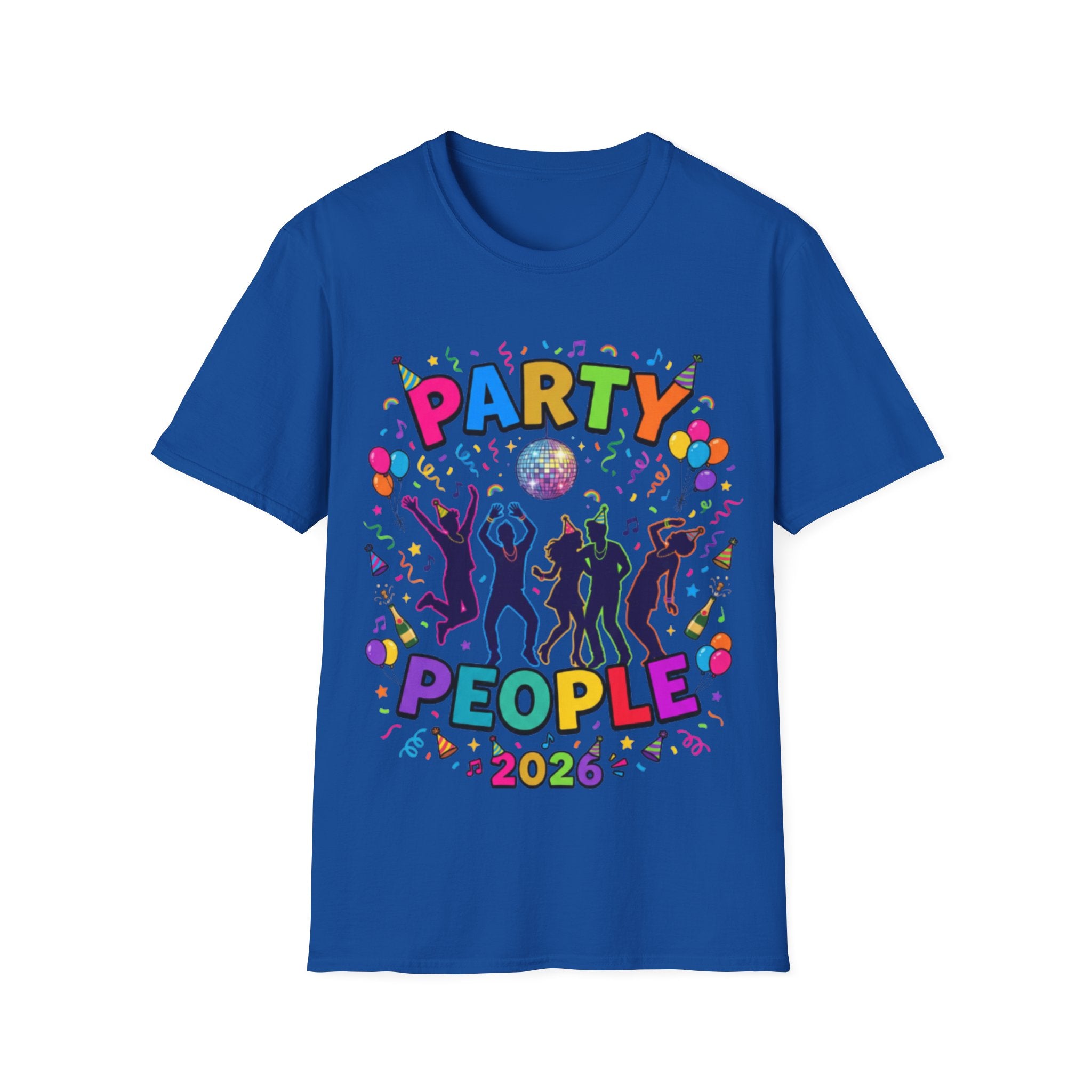 Party People 2026 Vibrant Streetwear Tee