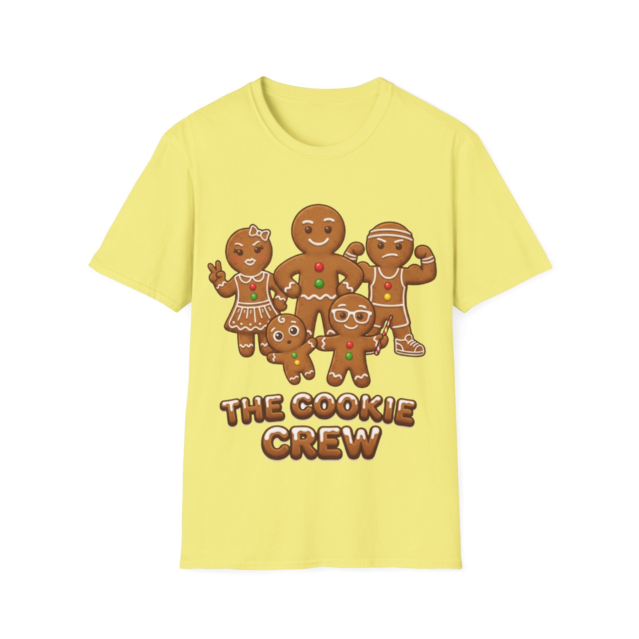 Trendy Cookie Crew Graphic Tee for Urban Style