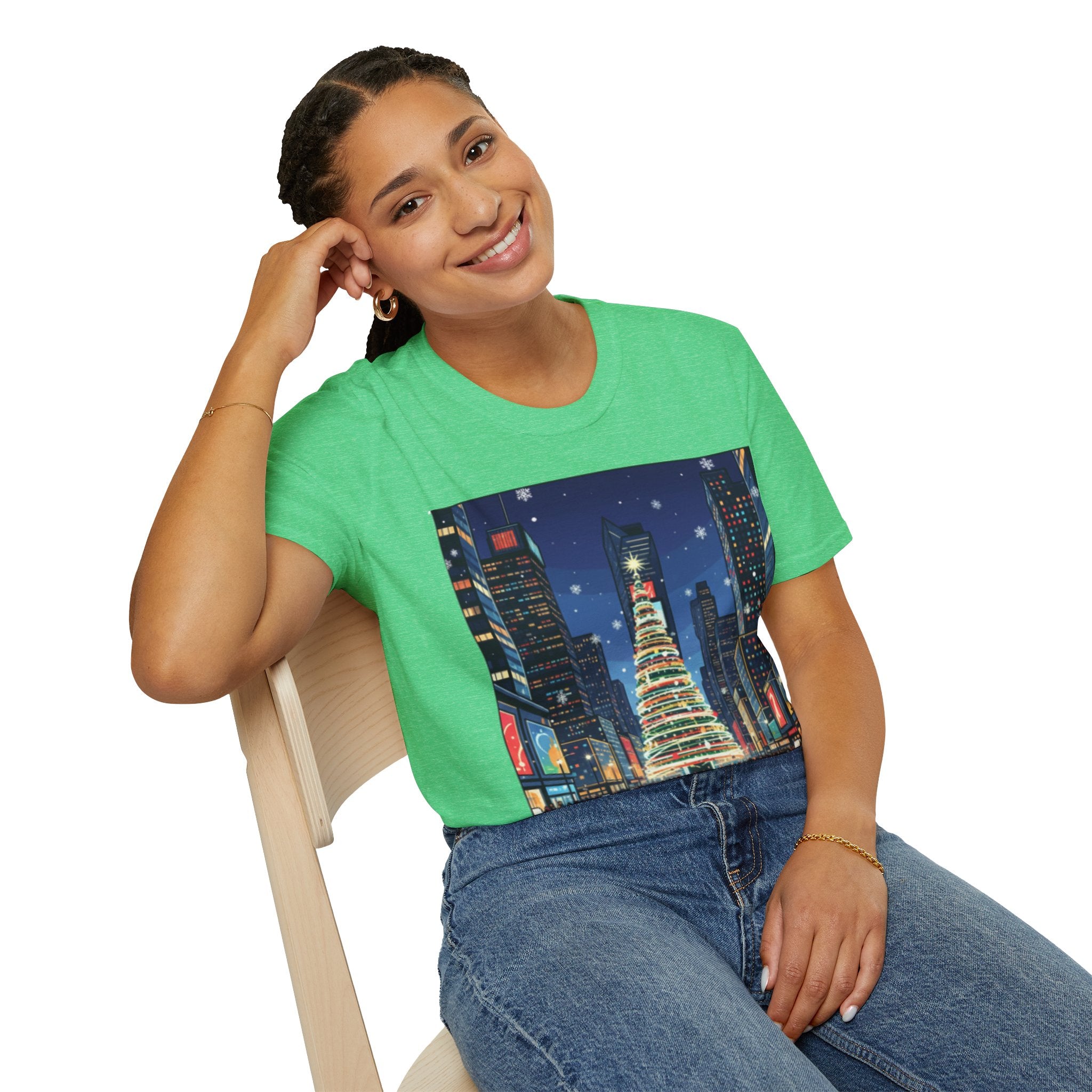 New York Christmas T-Shirt: Festive & Stylish
