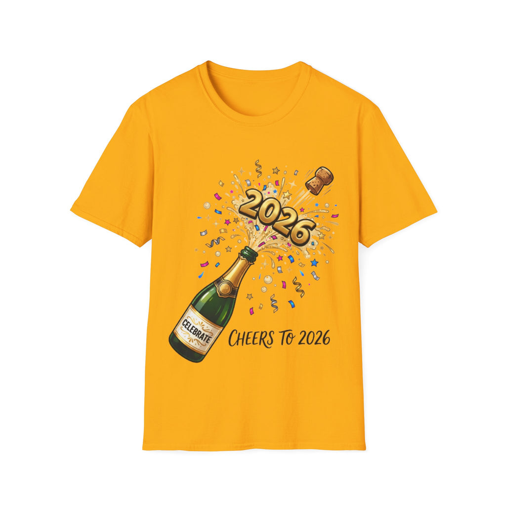 Celebrate 2026 Urban Streetwear Tee - Trendy Vibes