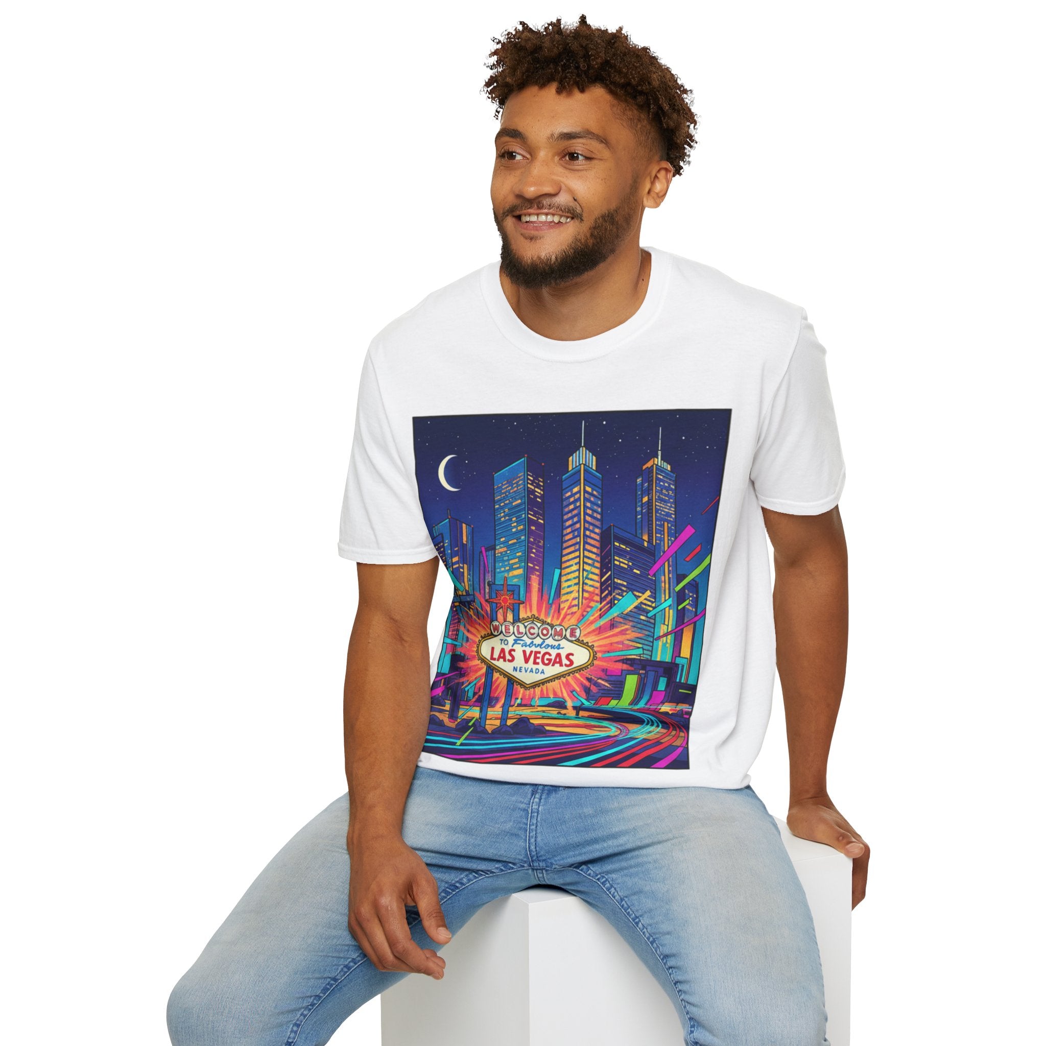 LasVegas city picture design Tee