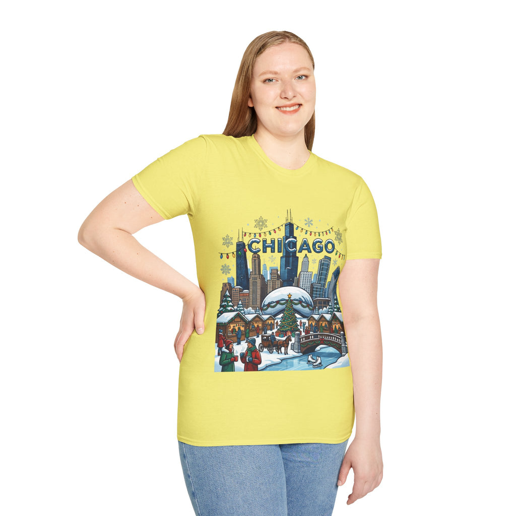 Chicago Christmas Tshirt
