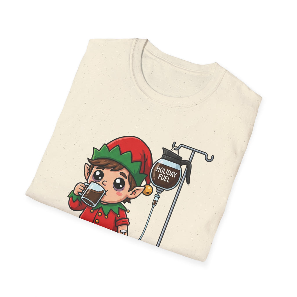 Christmas T-Shirt: Powerd by Holiday Anxiety