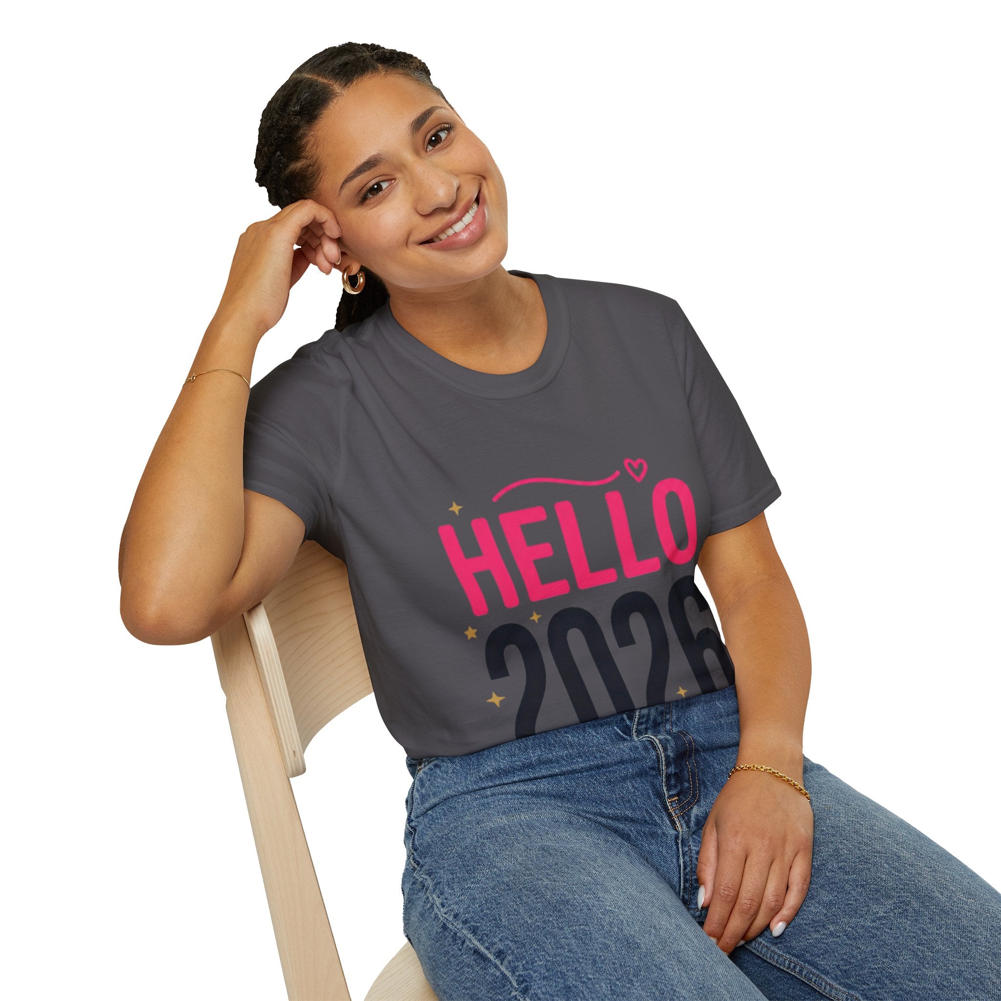 Hello 2026 New Year T-Shirt | Festive NYE Graphic Tee