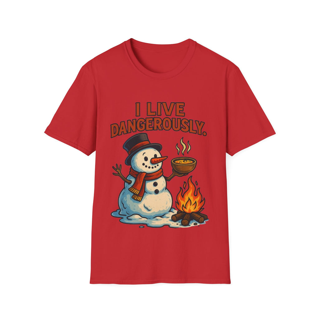 Melting Snowman Tee | Funny & Cool Christmas T-shirt