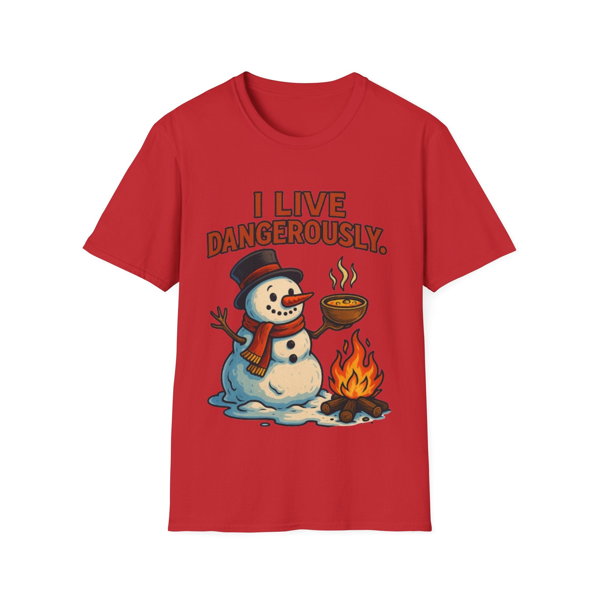 Melting Snowman Tee | Funny & Cool Christmas T-shirt