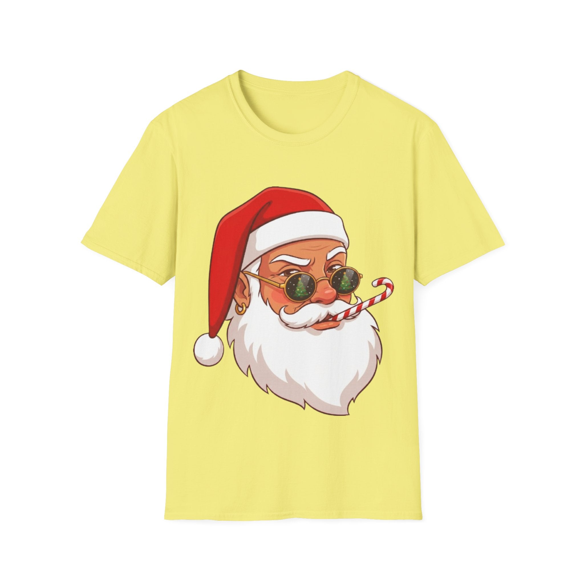 Stylish Santa Christmas Tee | Funny & Cool Holiday T-shirt