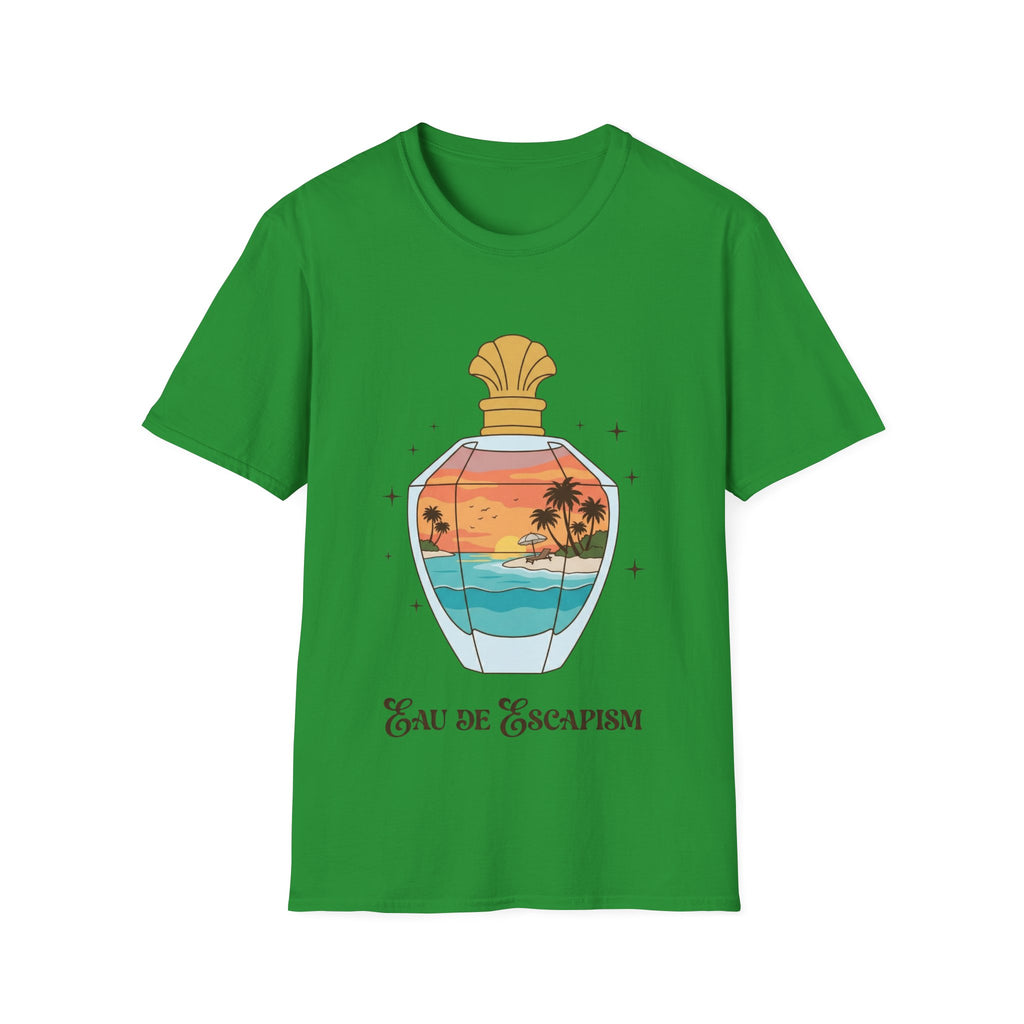 Eau De Escapism Graphic Tee - Dreamy Vacation Aesthetic T-shirt