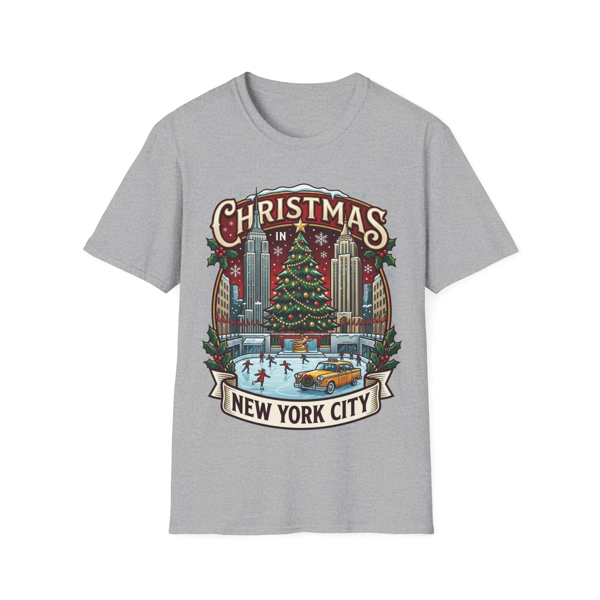 New York Christmas T-Shirt: Festive & Stylish