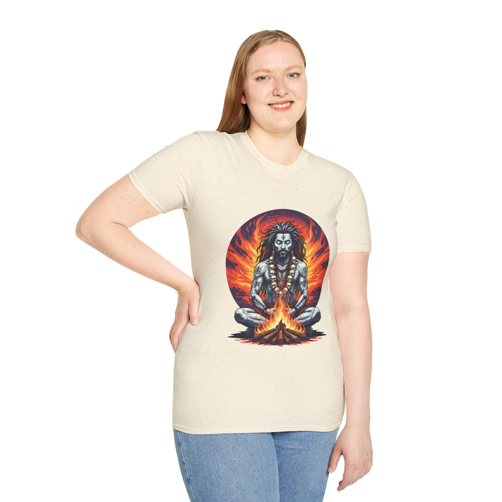 Authentic Aghori India T-Shirt: Bold Cultural Statement
