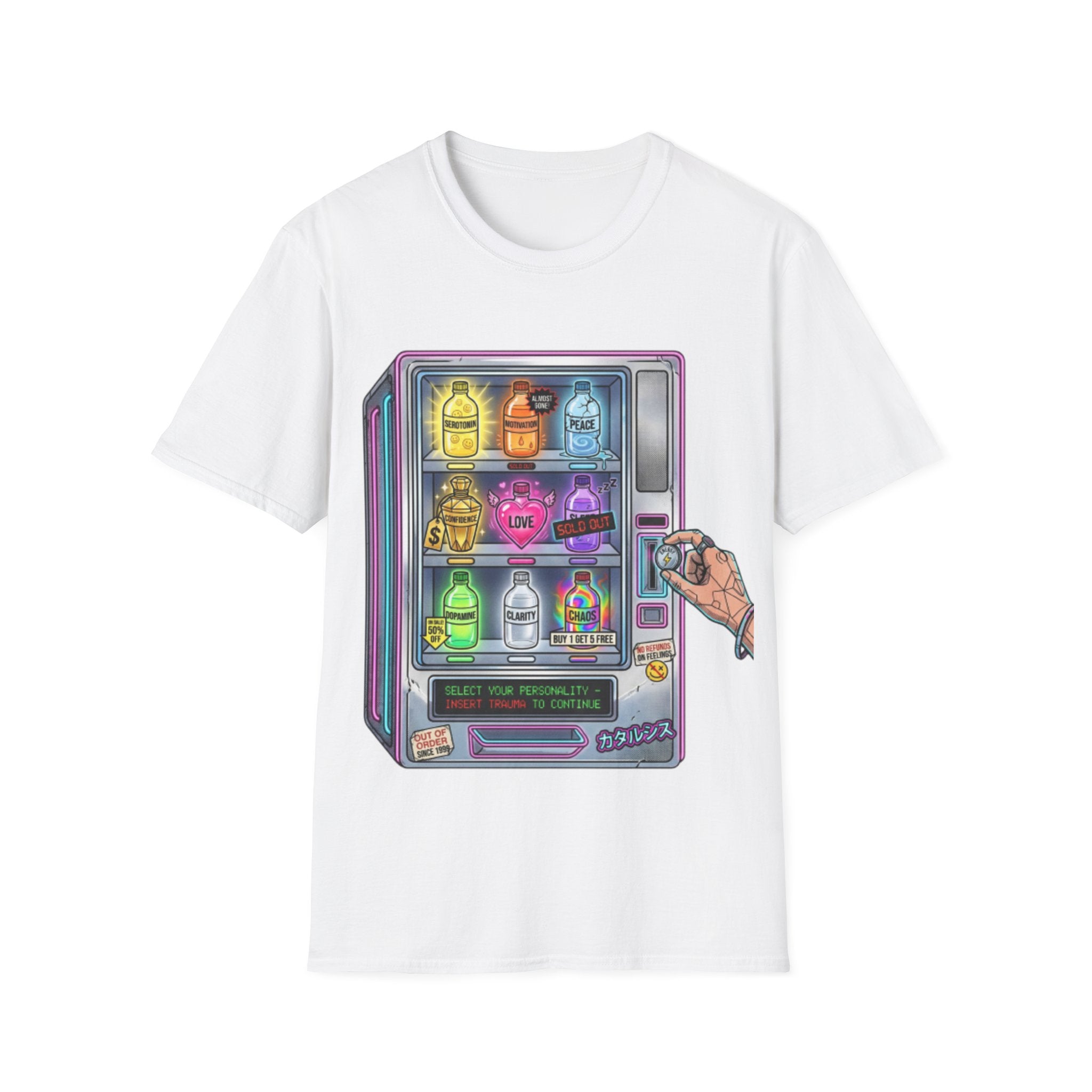 Urban Vending Machine T-Shirt - Trendy Streetwear